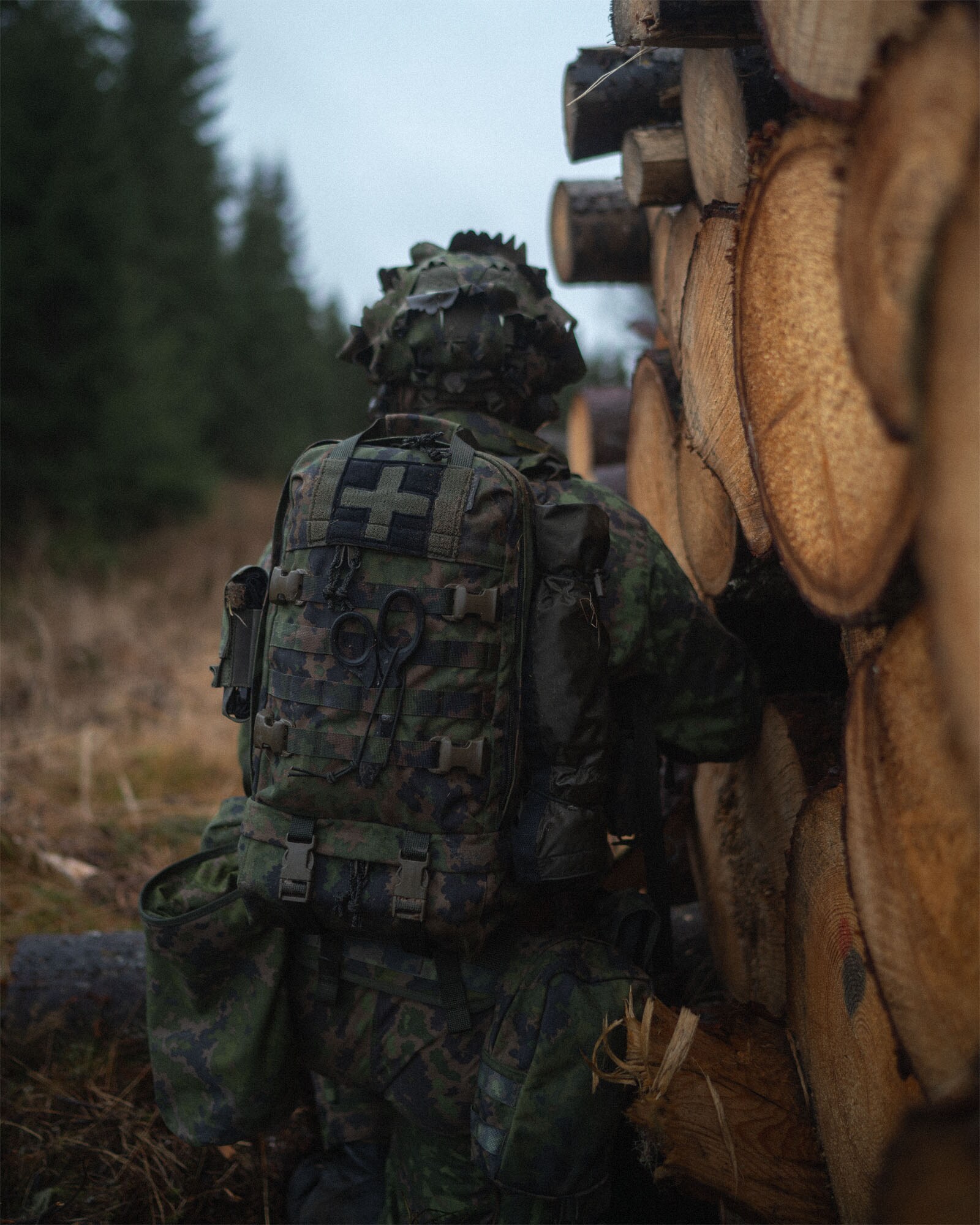 Savotta Medic Pack Backpack 18 l - M05 Finnish Woodland Camo