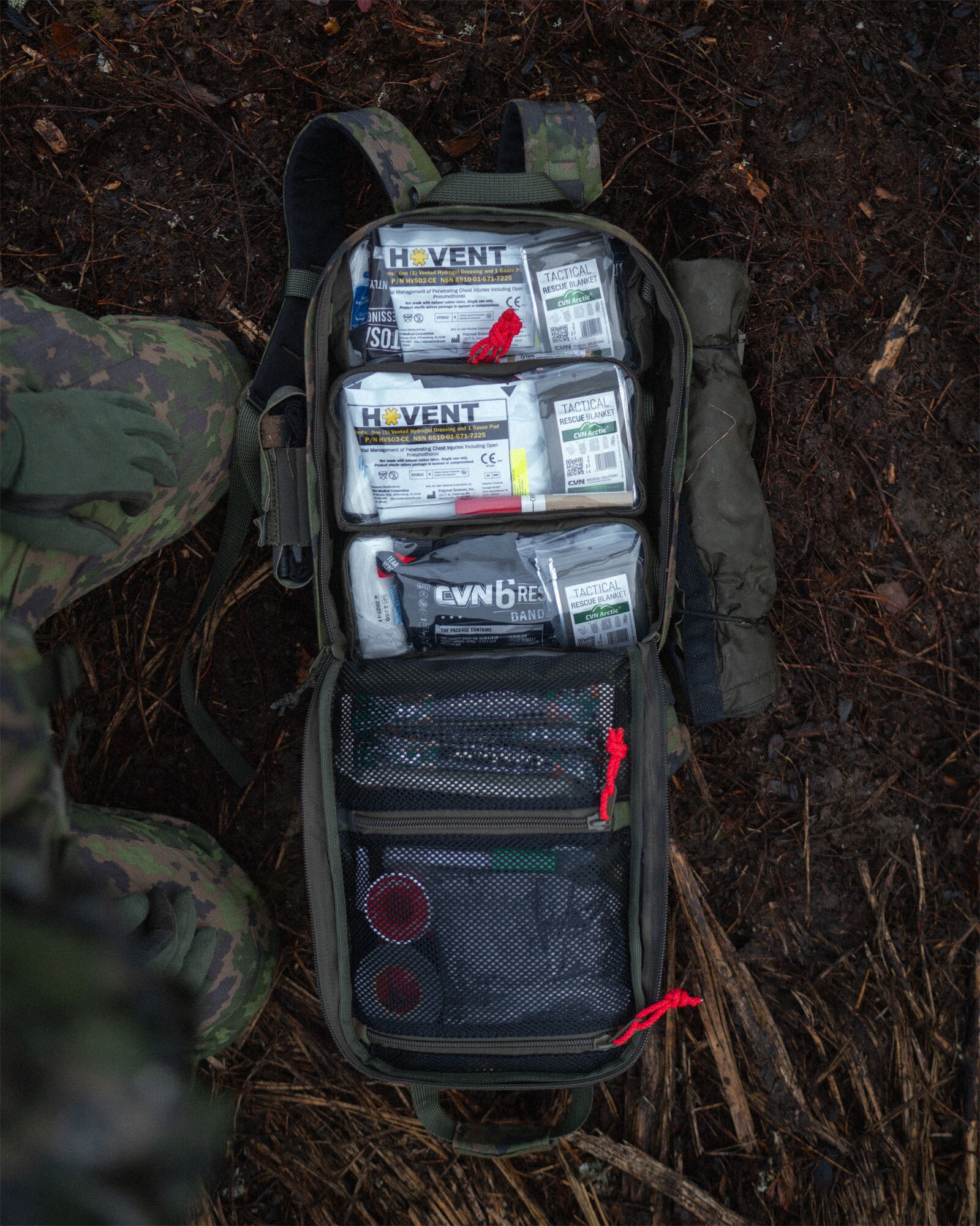 Savotta Medic Pack Backpack 18 l - M05 Finnish Woodland Camo