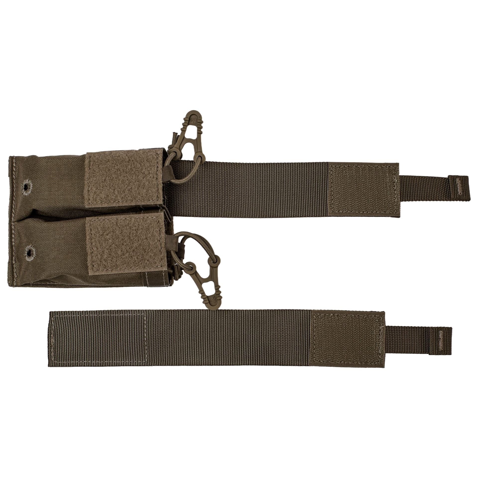 Lindnerhof Double pouch for PA004 pistol magazines - Stone Grey