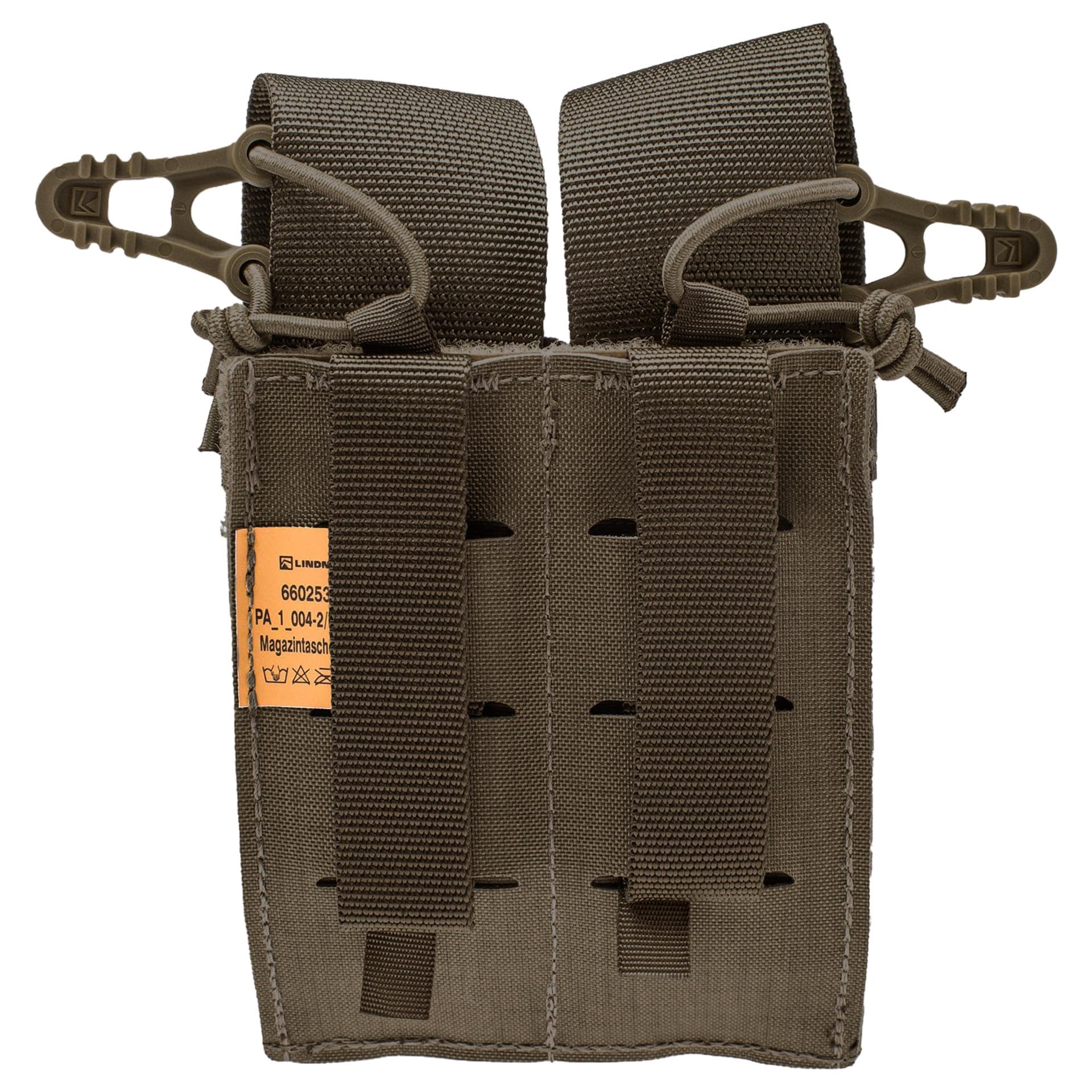 Lindnerhof Double pouch for PA004 pistol magazines - Stone Grey