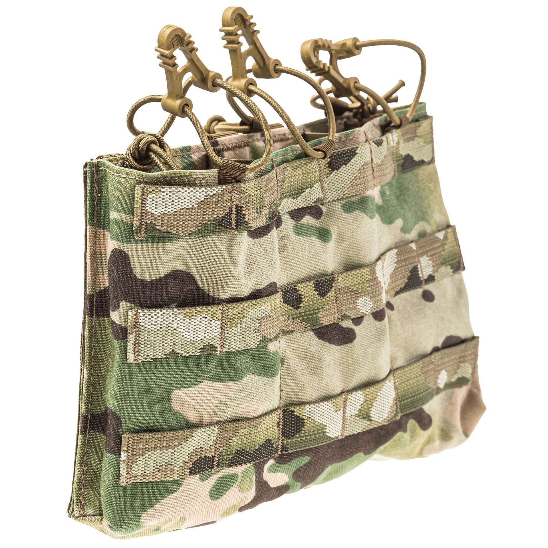 Lindnerhof Mag Panel X3 PA098/II Triple Pouch for 5.56 magazines - MultiCam