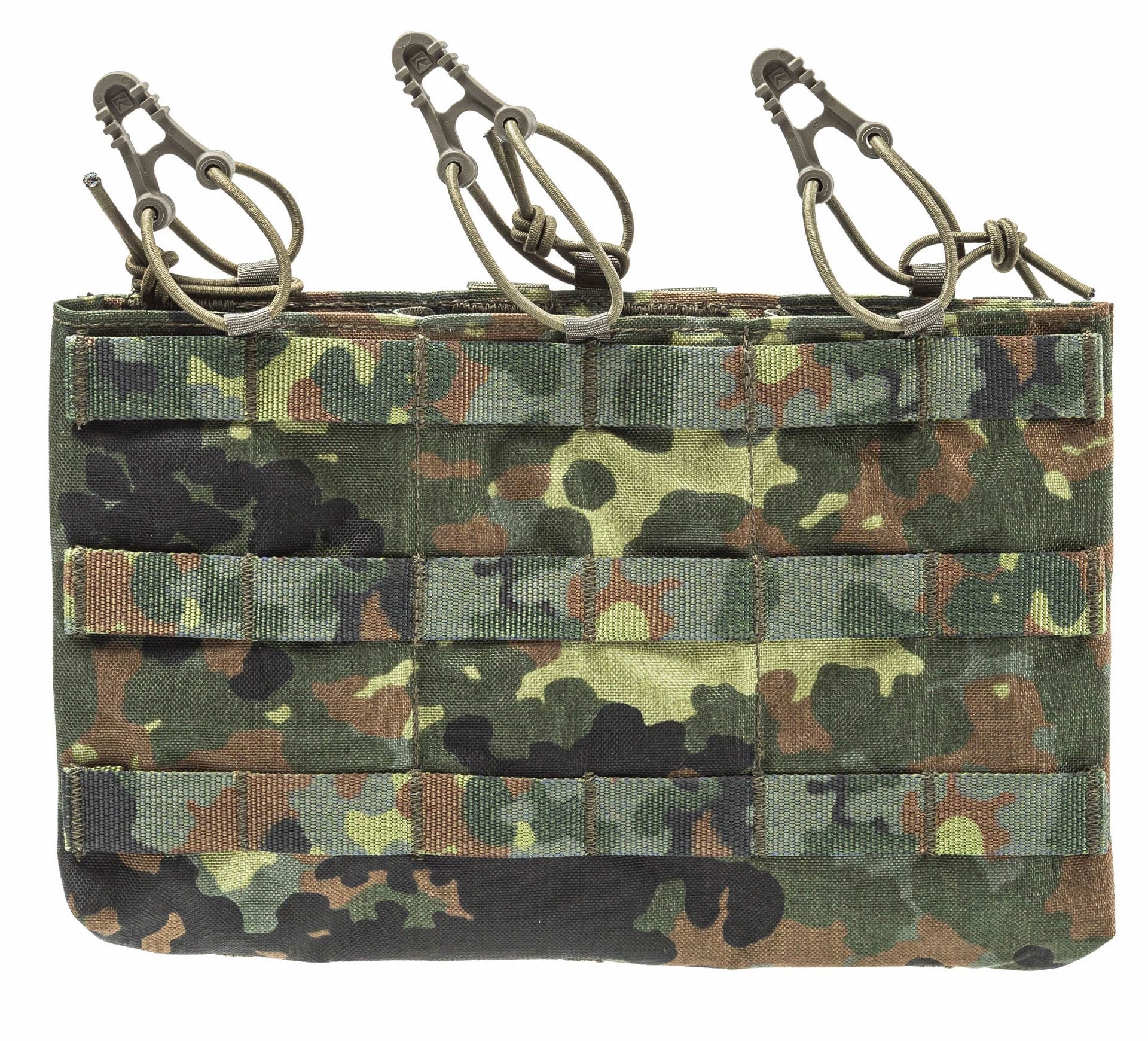 Lindnerhof Mag Panel X3 PA098/II Triple Magazine Pouch for 5.56 magazines - Flecktarn