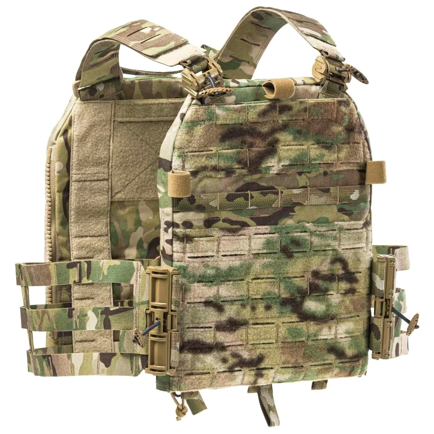 Lindnerhof Plate Carrier LT042/2 Tactical Vest - MultiCam