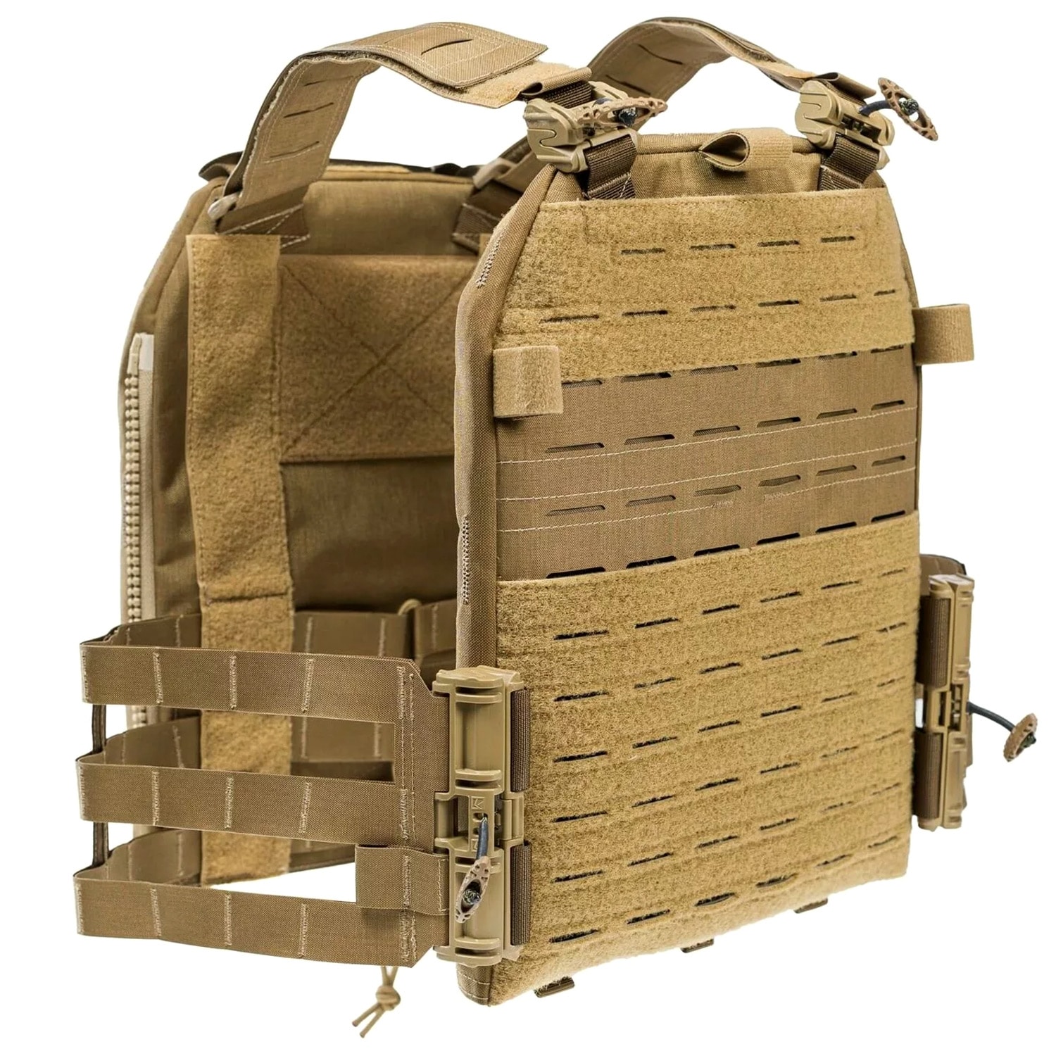 Lindnerhof Plate Carrier MX042 Tactical Vest - Coyote