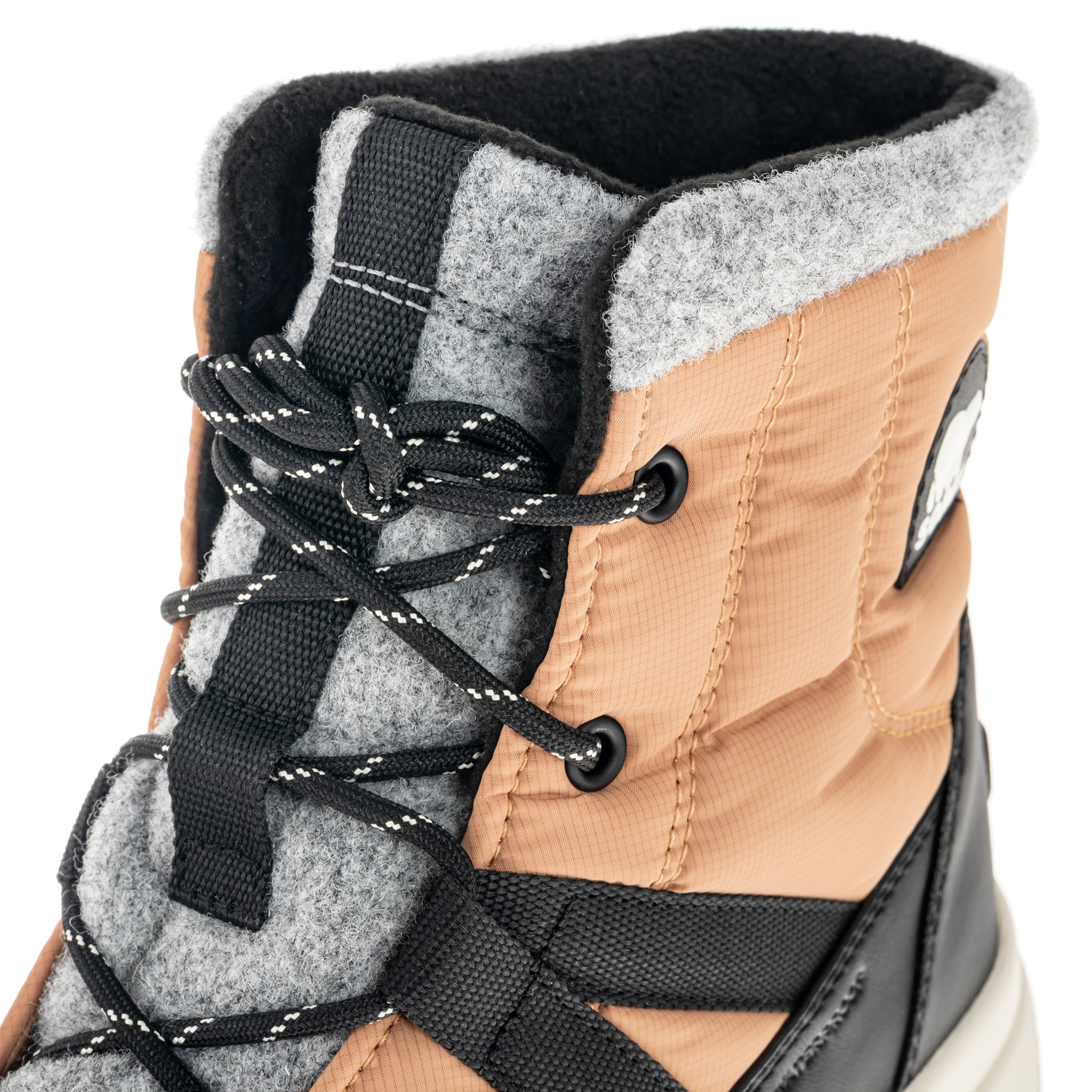 Sorel Whitney III Mid Waterproof Women's Boots - Tawny Buff/Black