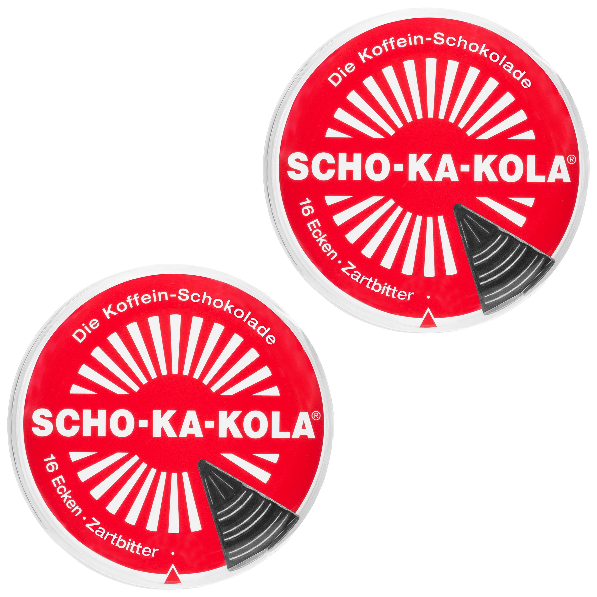 Scho-Ka-Kola Dark Chocolate with caffeine - 2 pcs.