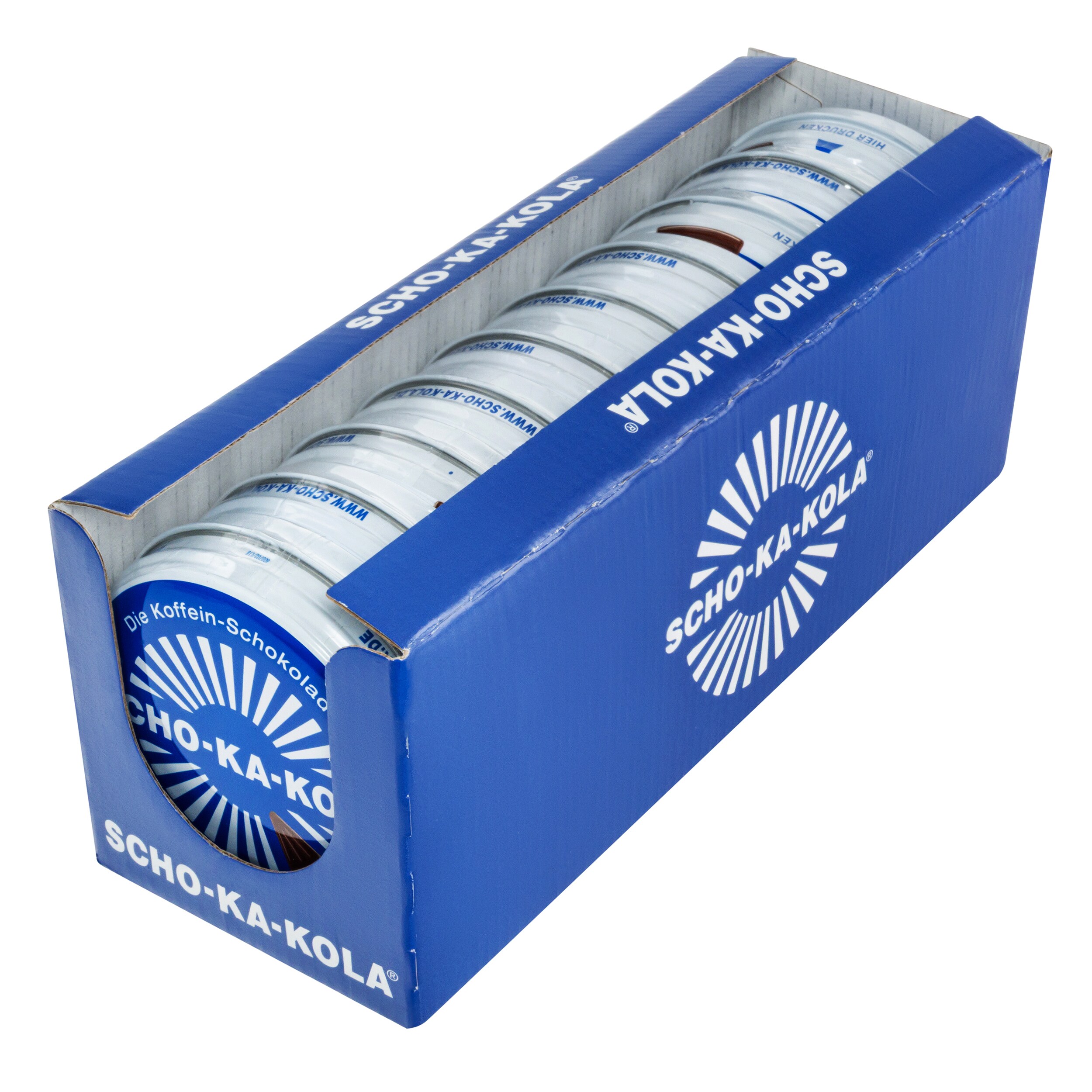Scho-Ka-Kola Milk Chocolate with caffeine - 10 pcs.