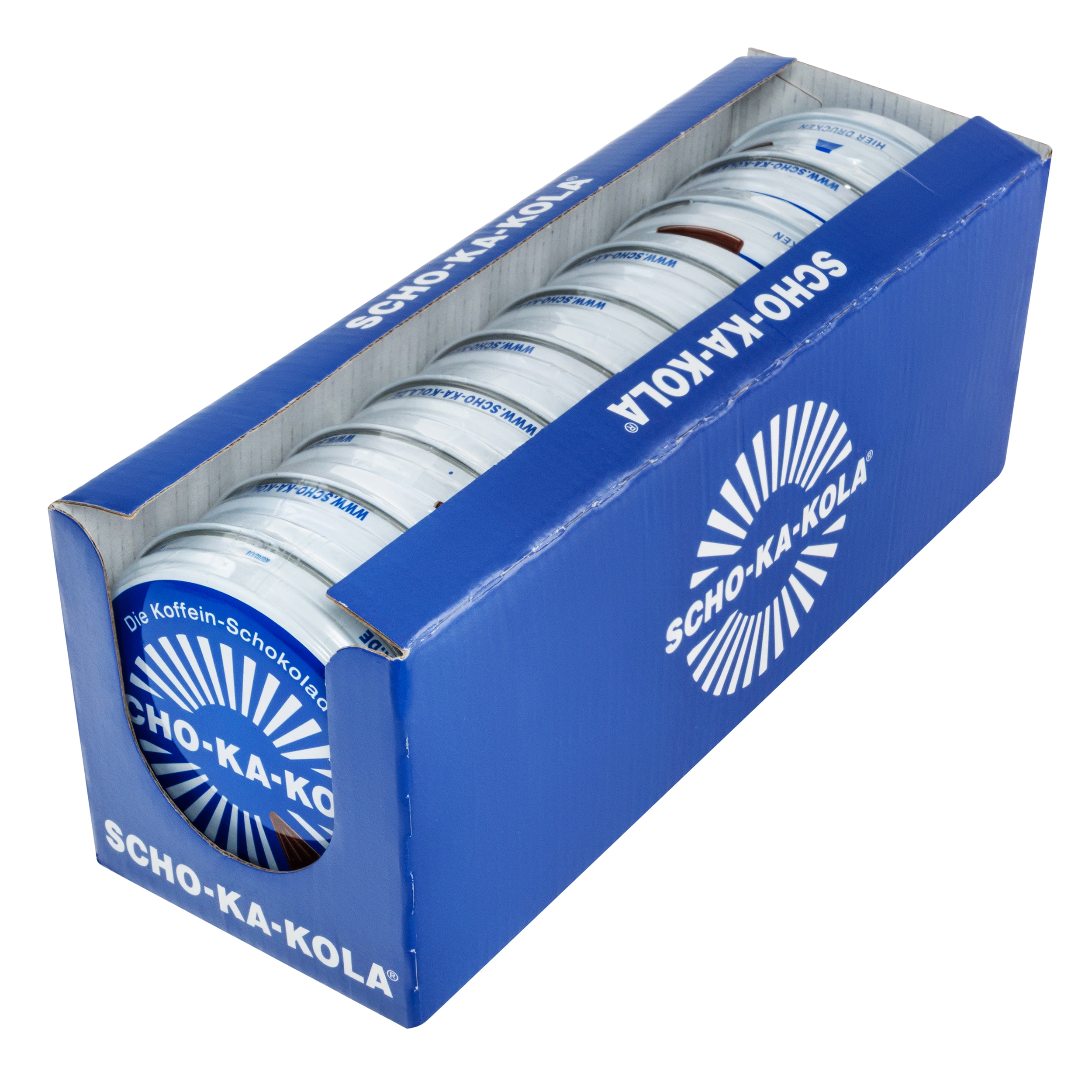 Scho-Ka-Kola Milk Chocolate with caffeine - 10 pcs.