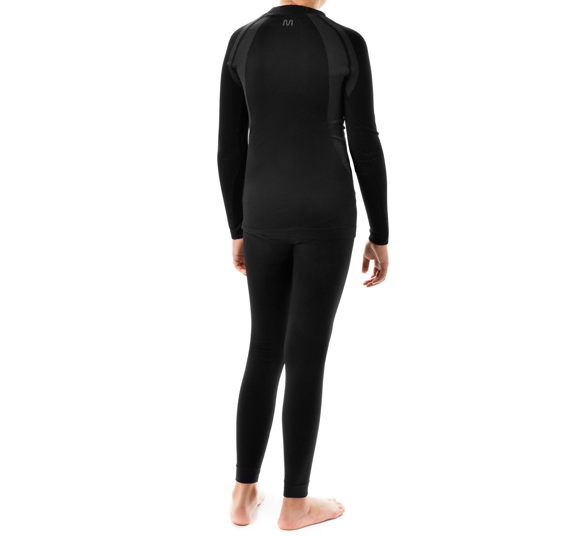 Meteor Kids Children's Thermal Underwear - Black