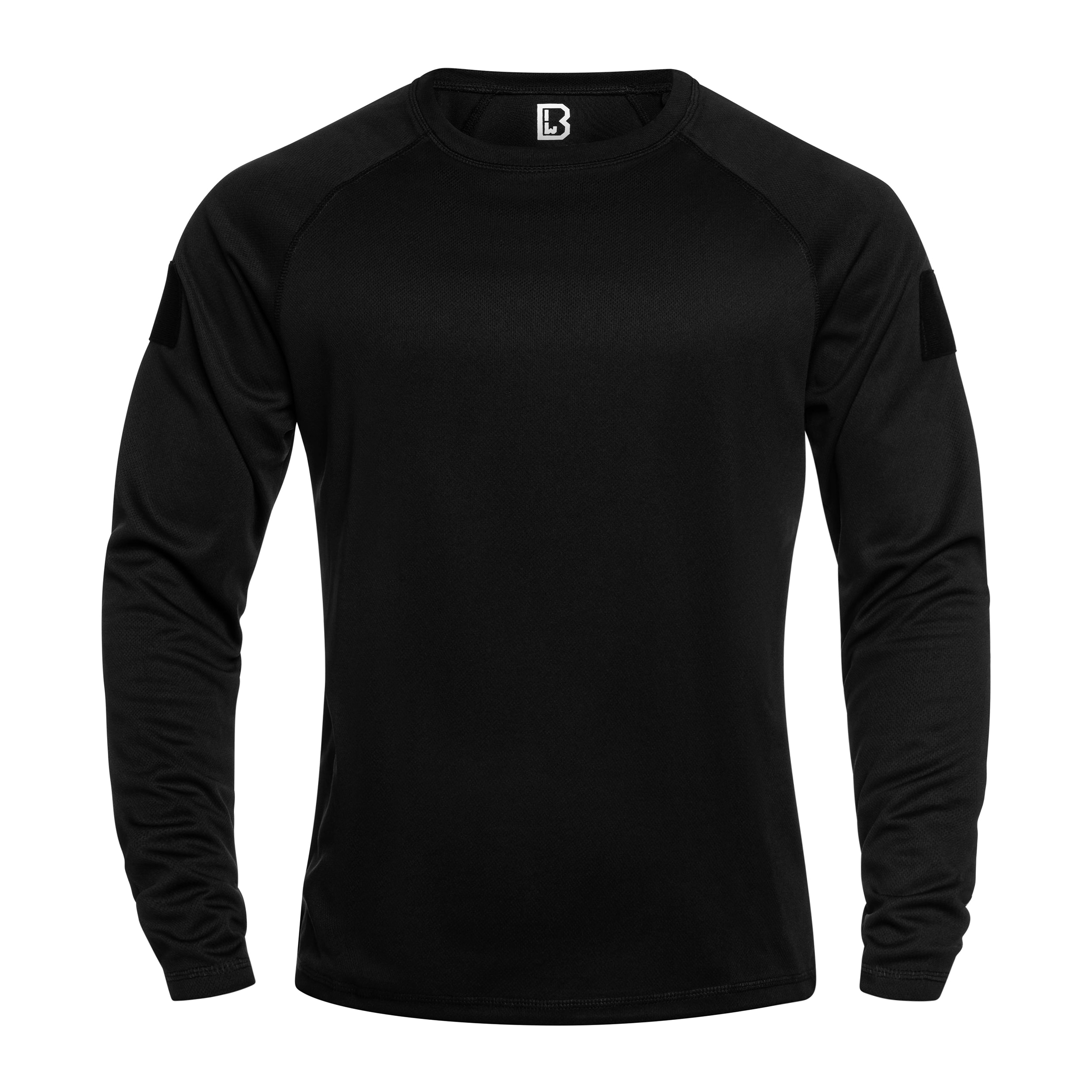 Brandit QuickDry Long Sleeve Shirt - Black