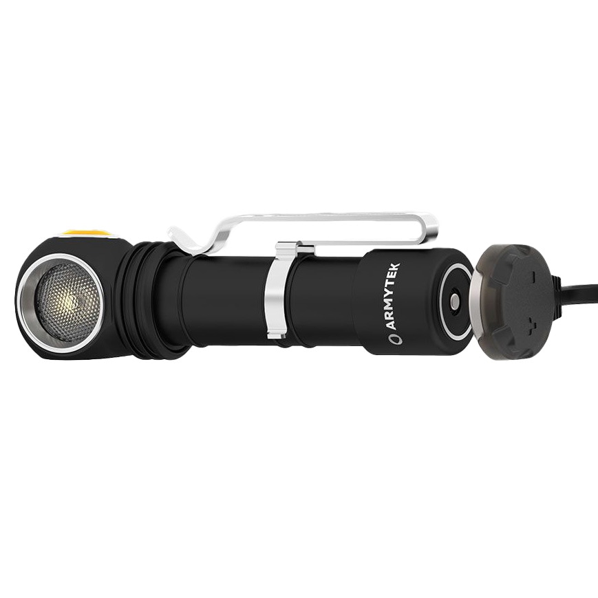 Armytek Wizard C2 WR Magnet USB Warm PCB Headlamp and Angled Flashlight - 1020 lumens