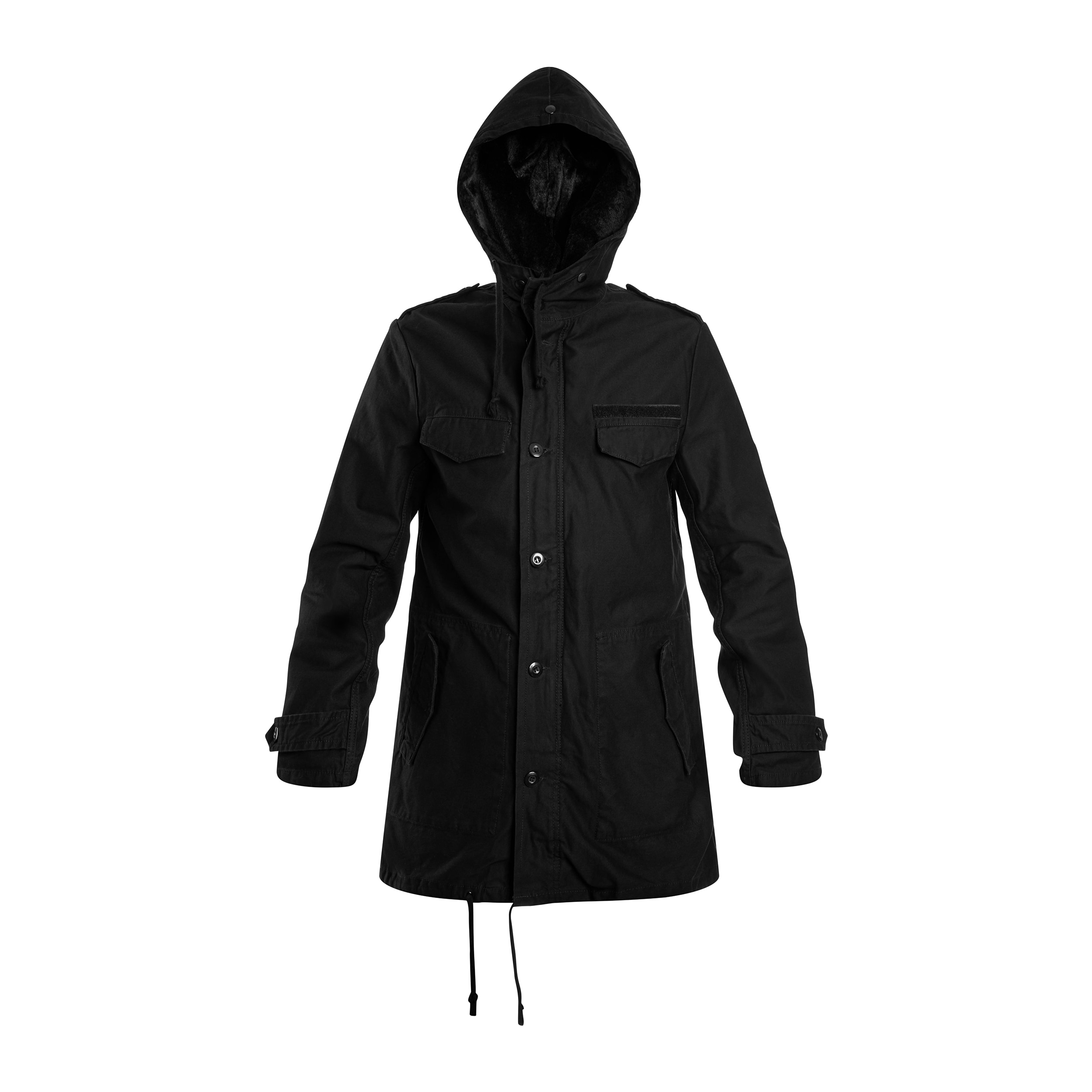 Brandit BW Parka Heavy Jacket - Black