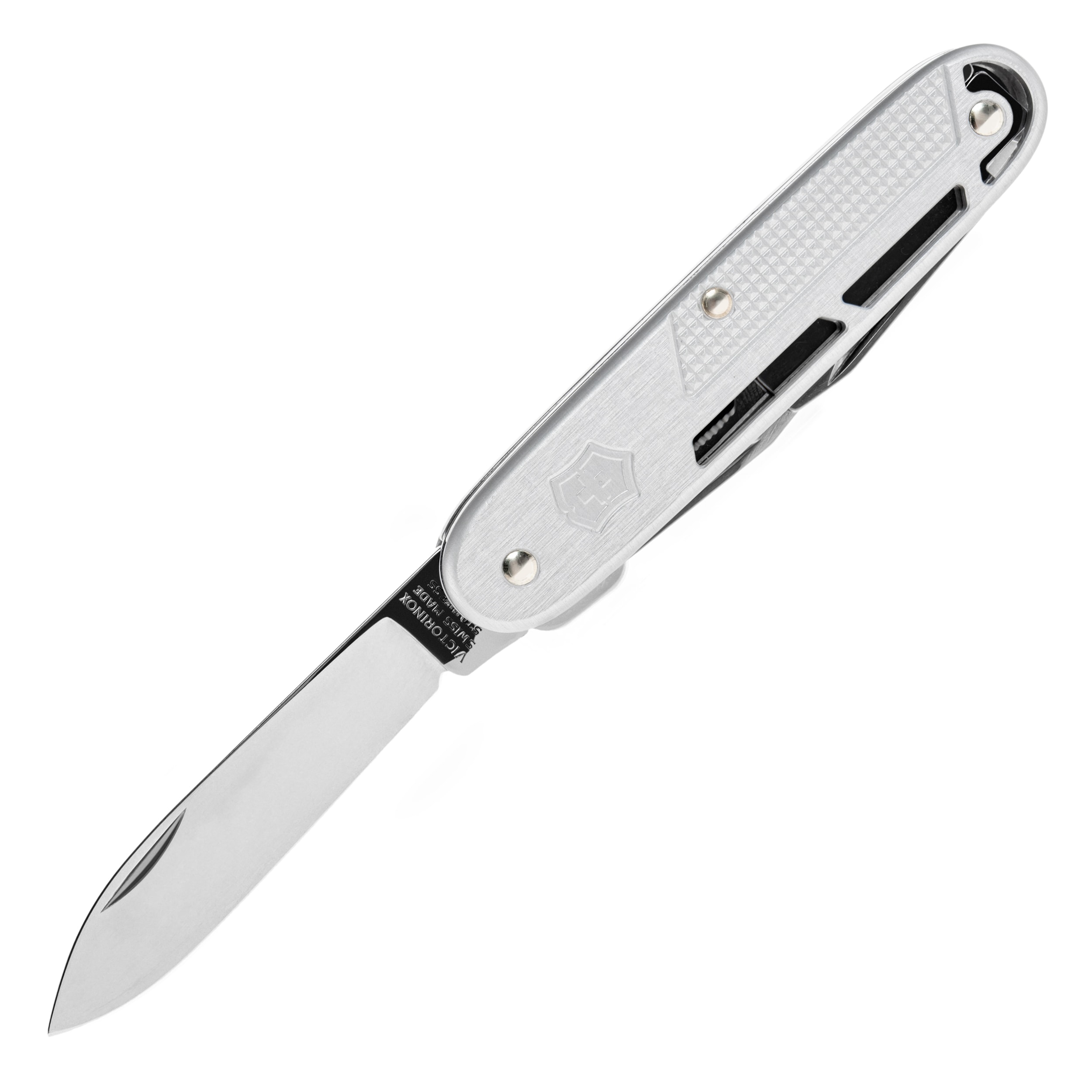 Victorinox Alox Refined Synergy Pocket Knife - Silver