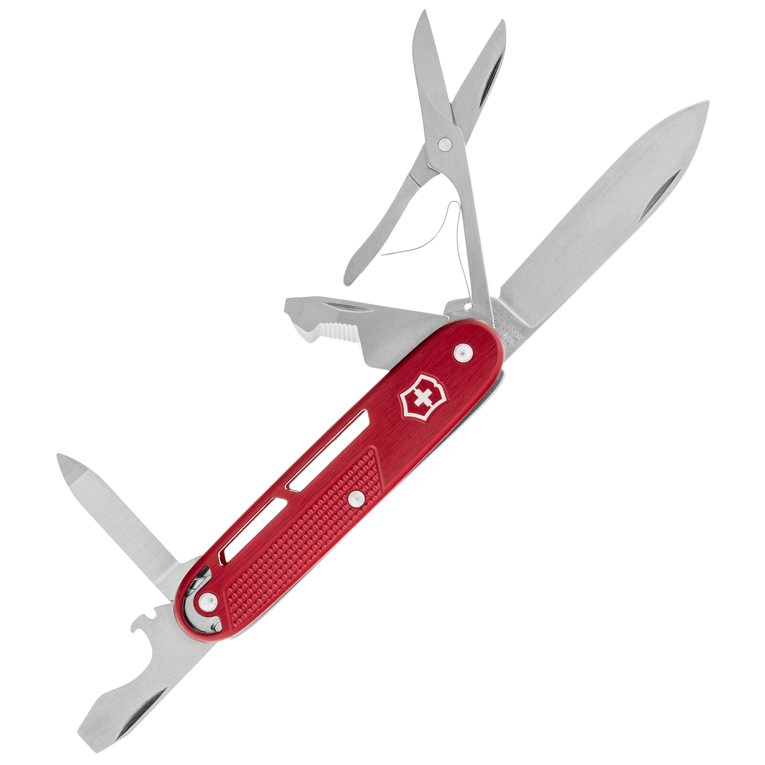 Victorinox Alox Refined Synergy X Pocket Knife - Red