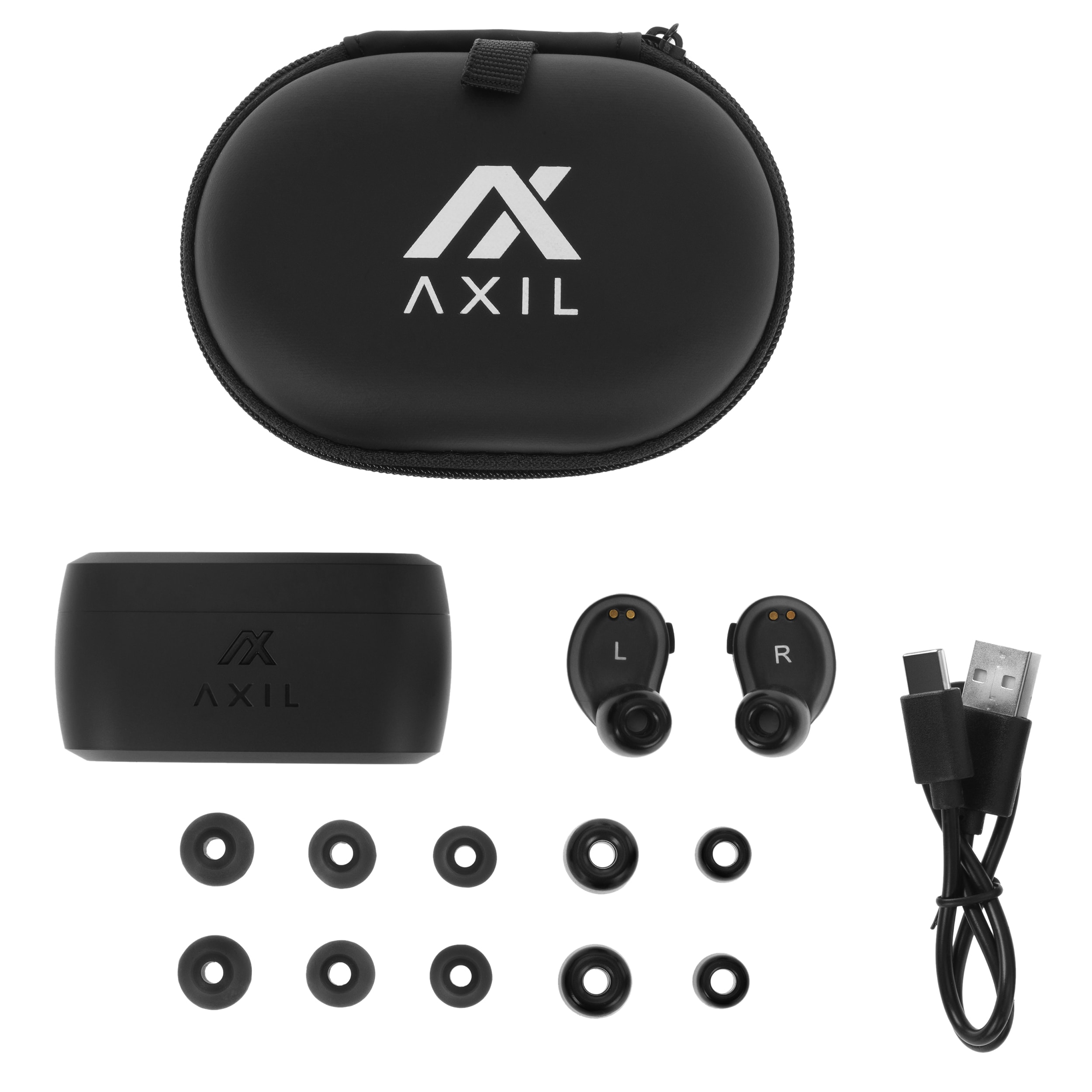 Axil XCor Pro BT Active Hearing Protectors - Black