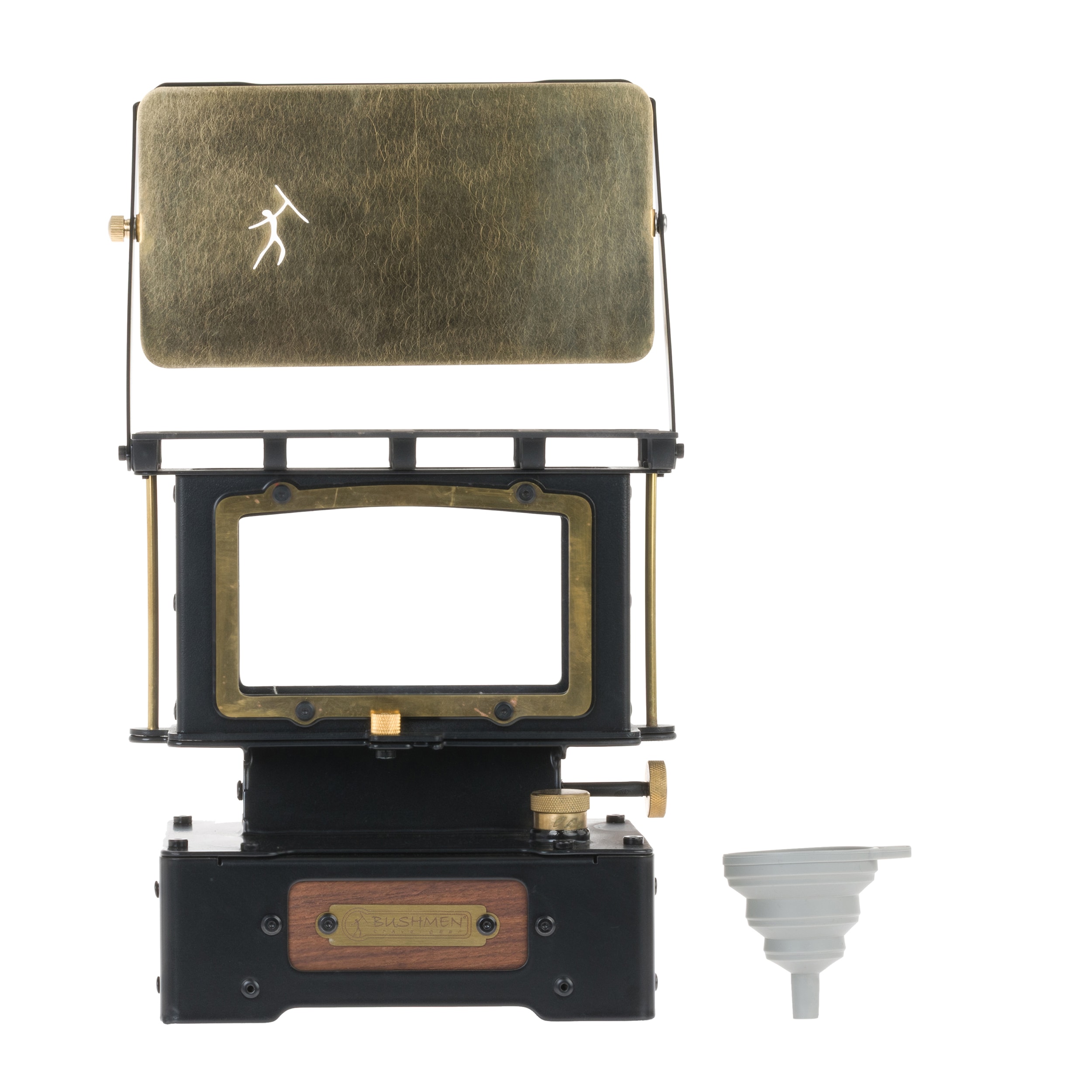 Bushmen Oil Outpost Oil Lamp - Black