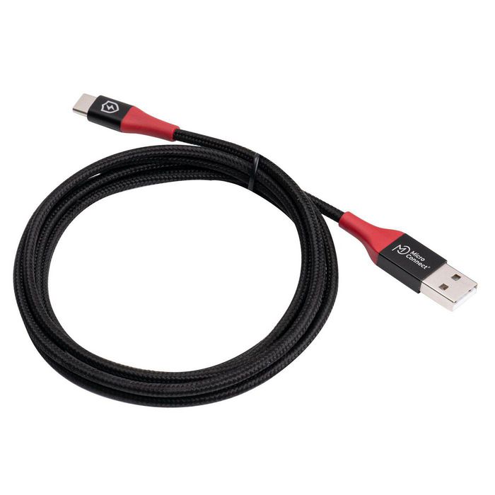 MicroConnect Data Blocker USB-A Cable - USB-C 12W
