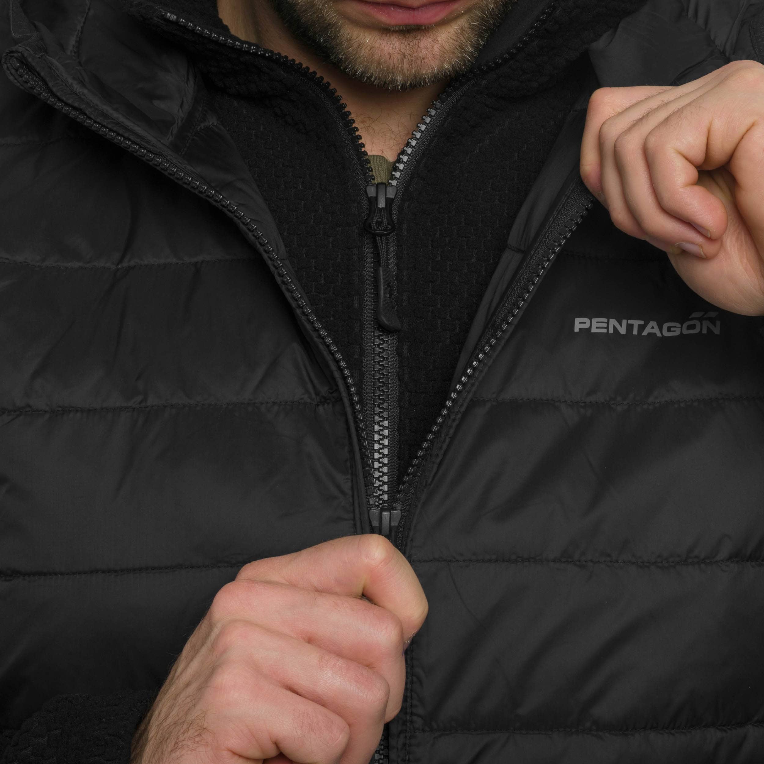 Pentagon Aurora Hood Vest 2.0 - Black