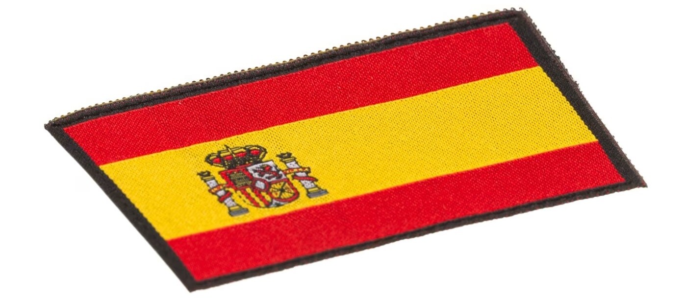 Clawgear Patch Flag of Spain 76 x 50 mm