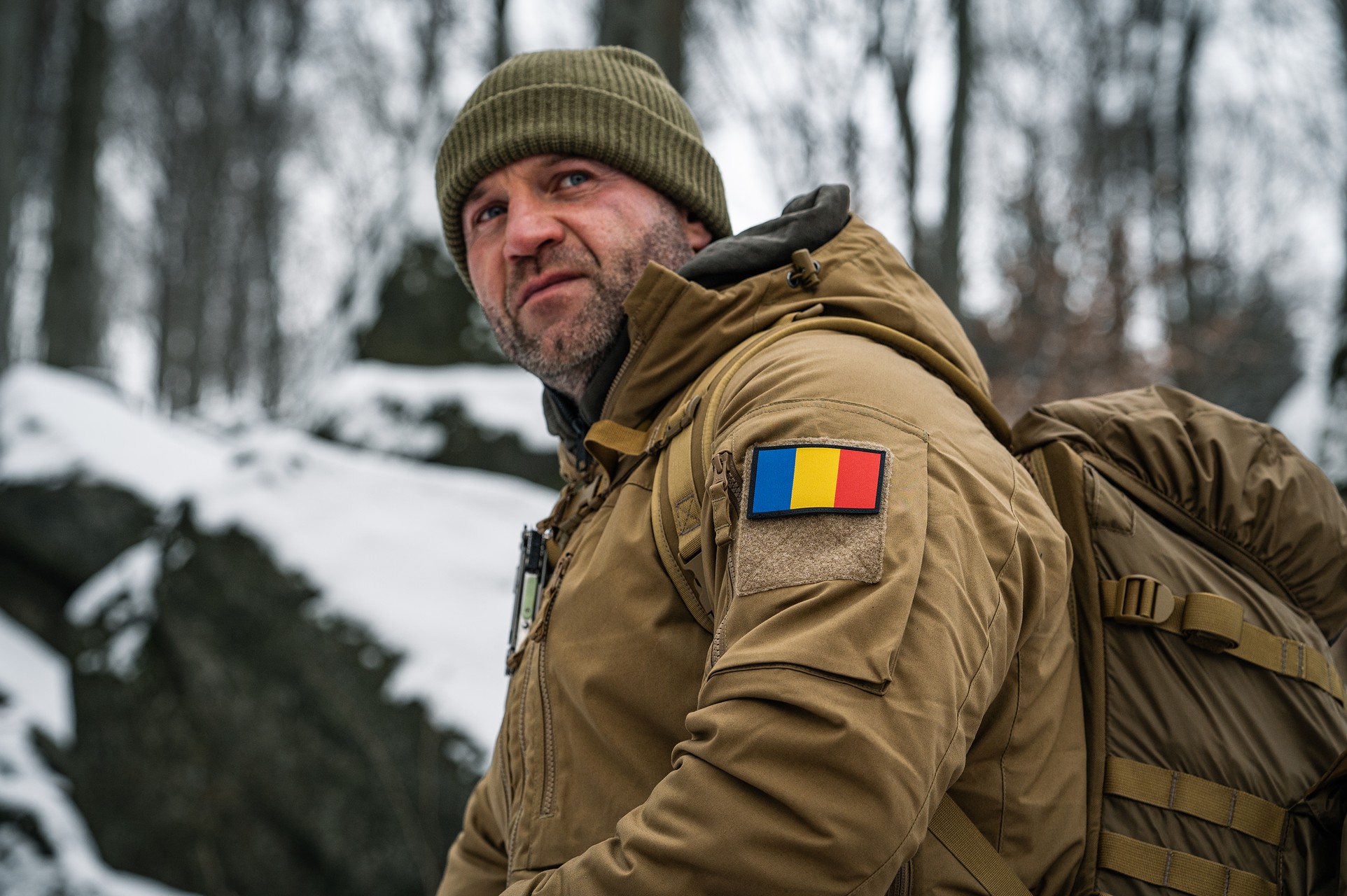 Clawgear Patch Flag of Romania 78 x 50 mm