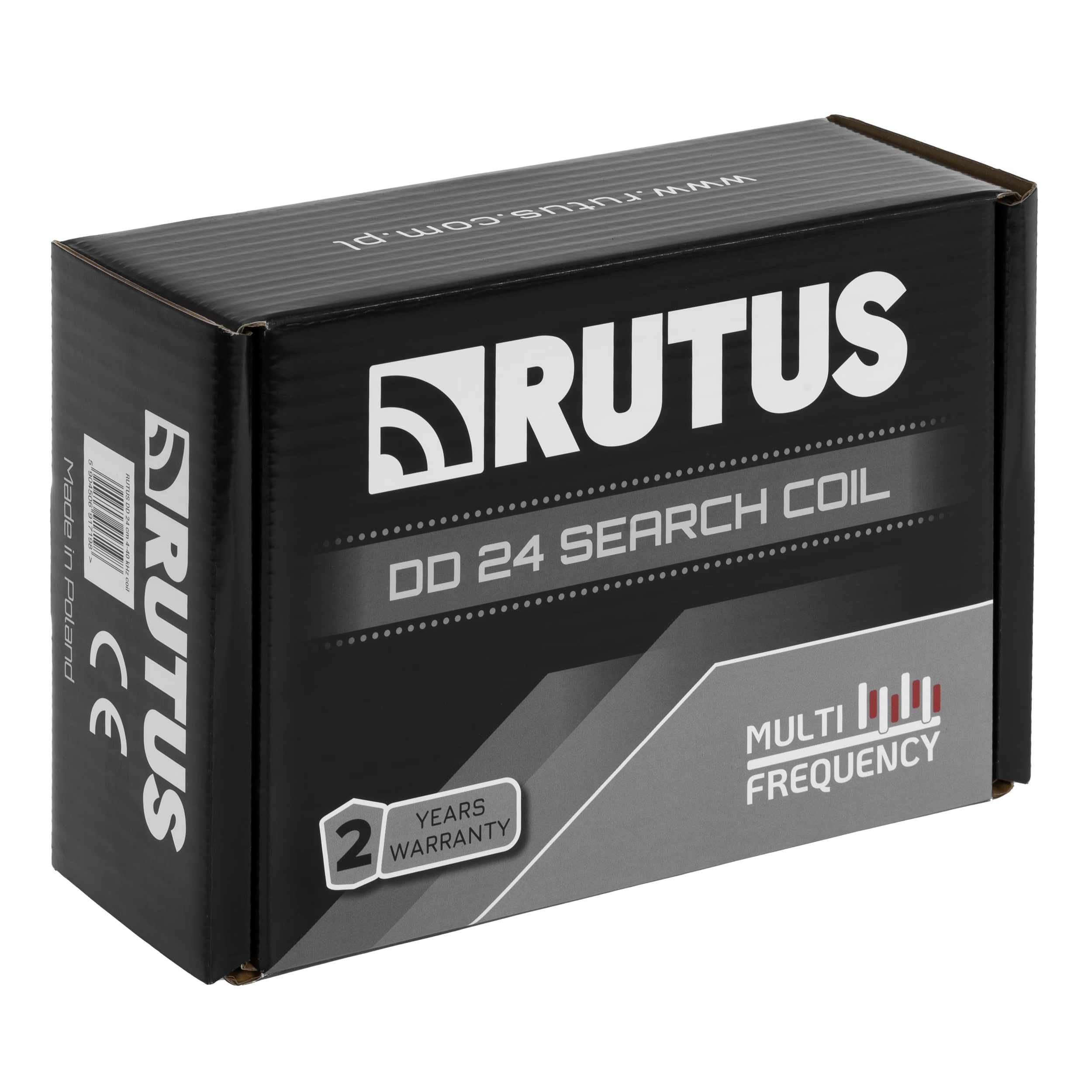 Rutus Versa DD28 Metal Detector + DD 24 cm 4-40 KHZ Coil - set