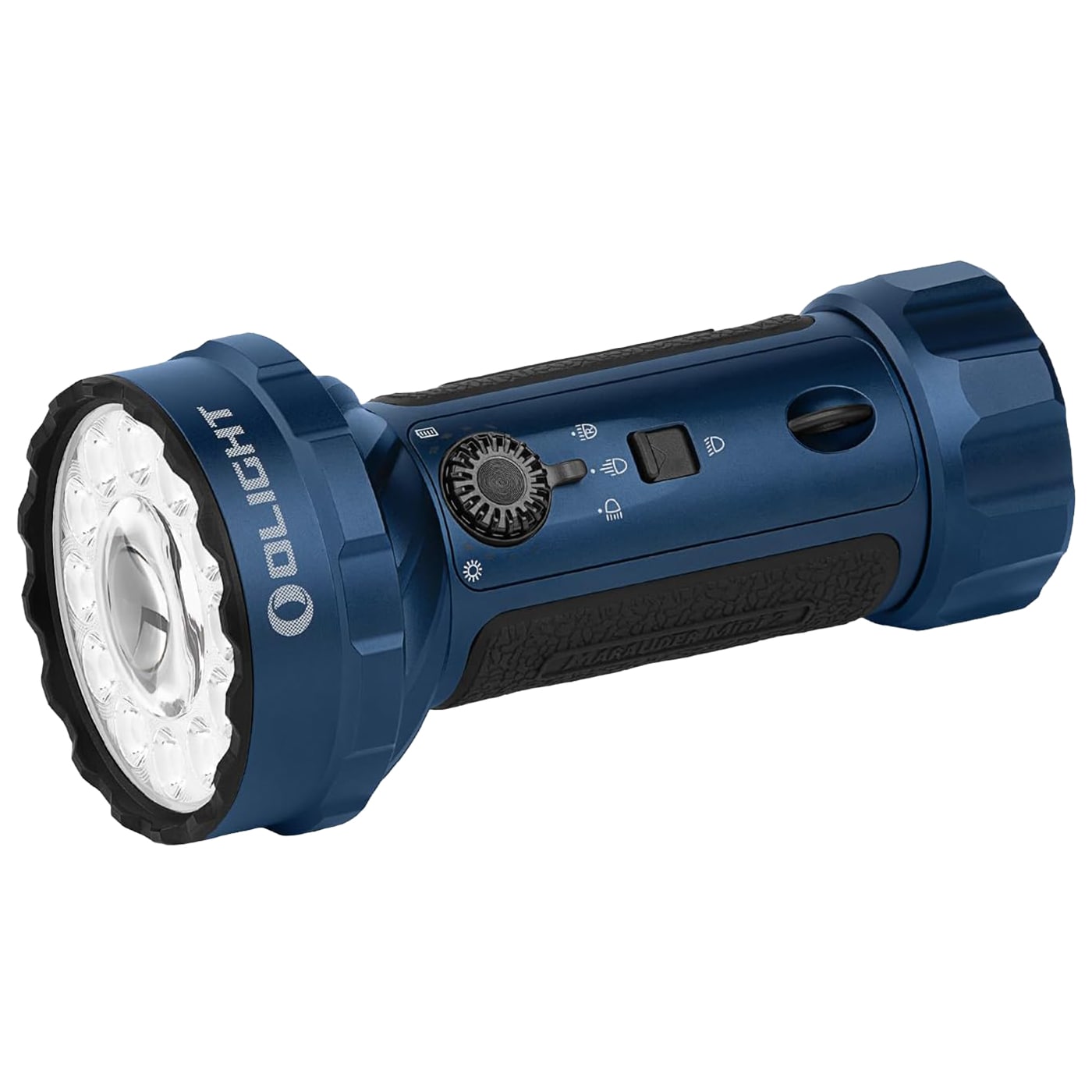 Olight Marauder Mini 2 Rechargeable Flashlight Midnight Blue - 10000 lumens, 750 m range
