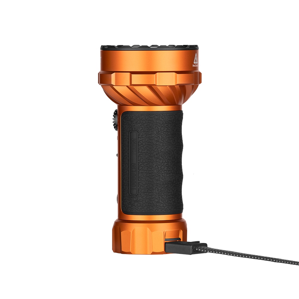 Olight Marauder Mini 2 Rechargeable Flashlight Orange - 10000 lumens, 750 m range