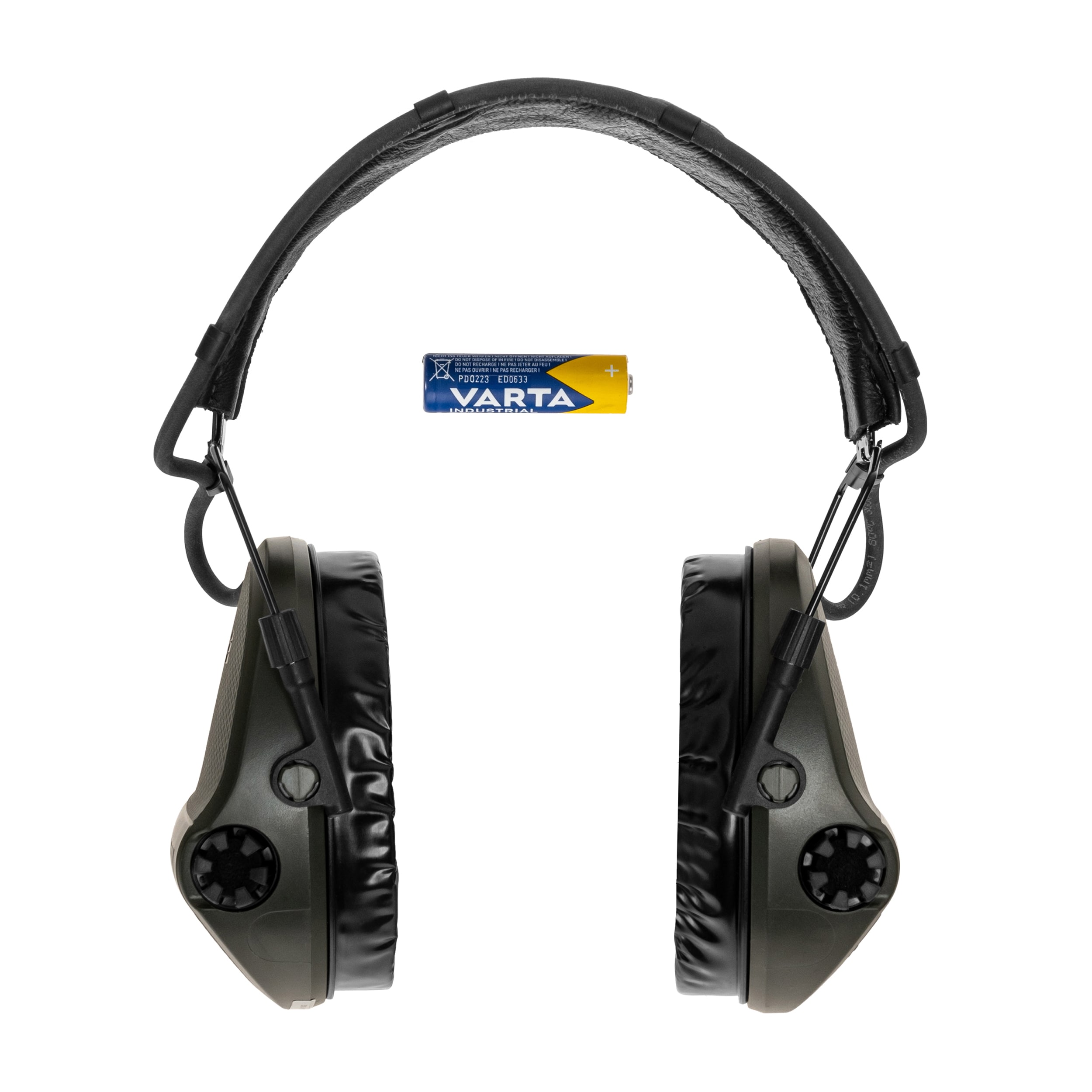 Sordin Supreme X2 Gel Headband Active Hearing Protectors – Green