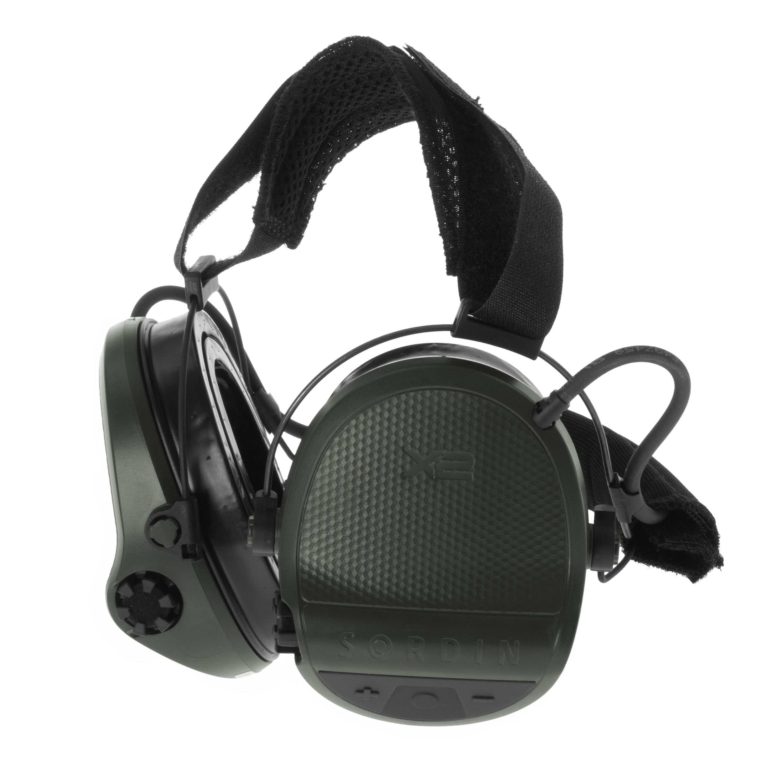 Sordin Supreme X2 Gel Neckband Active Hearing Protectors - Green