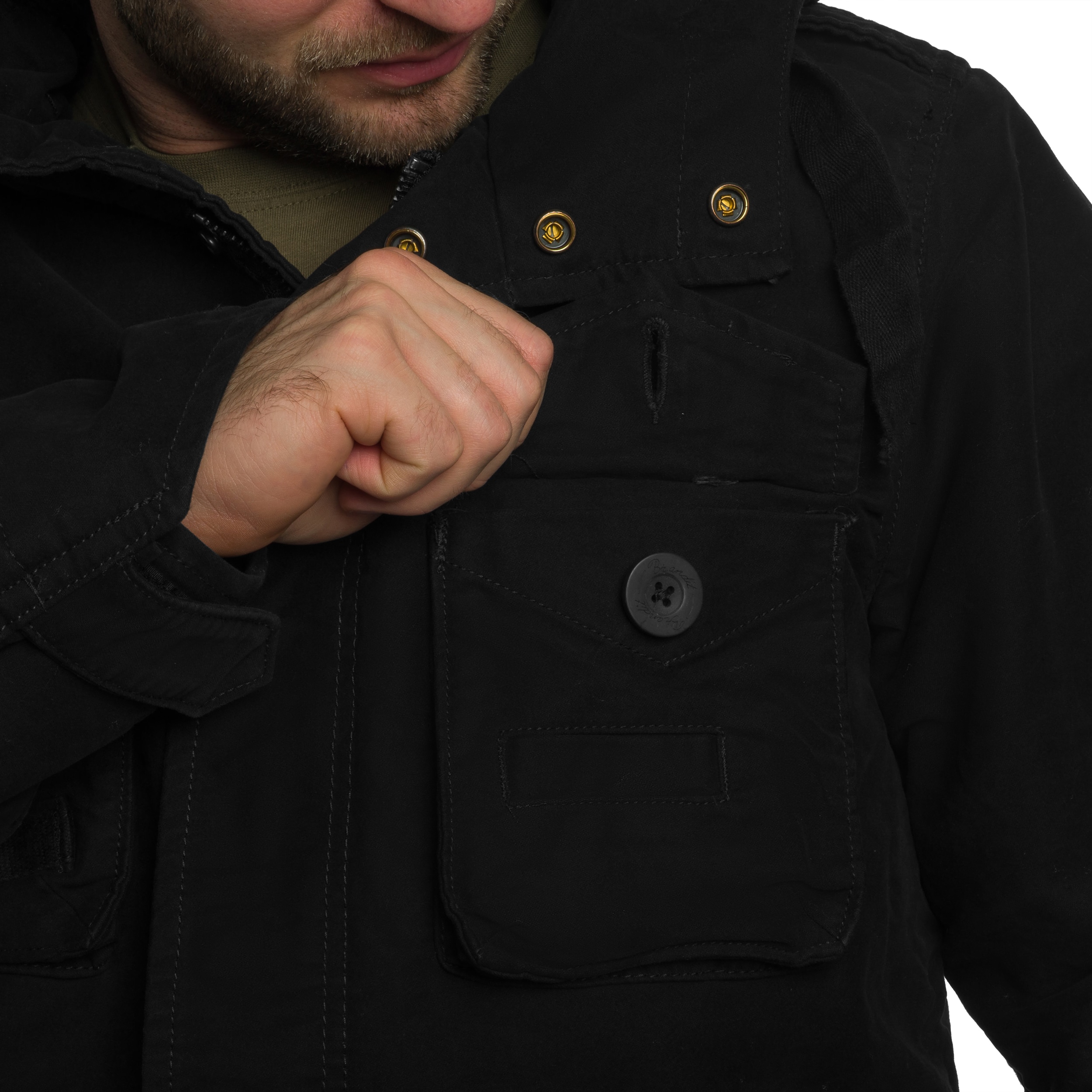 Brandit Respite Jacket - Black
