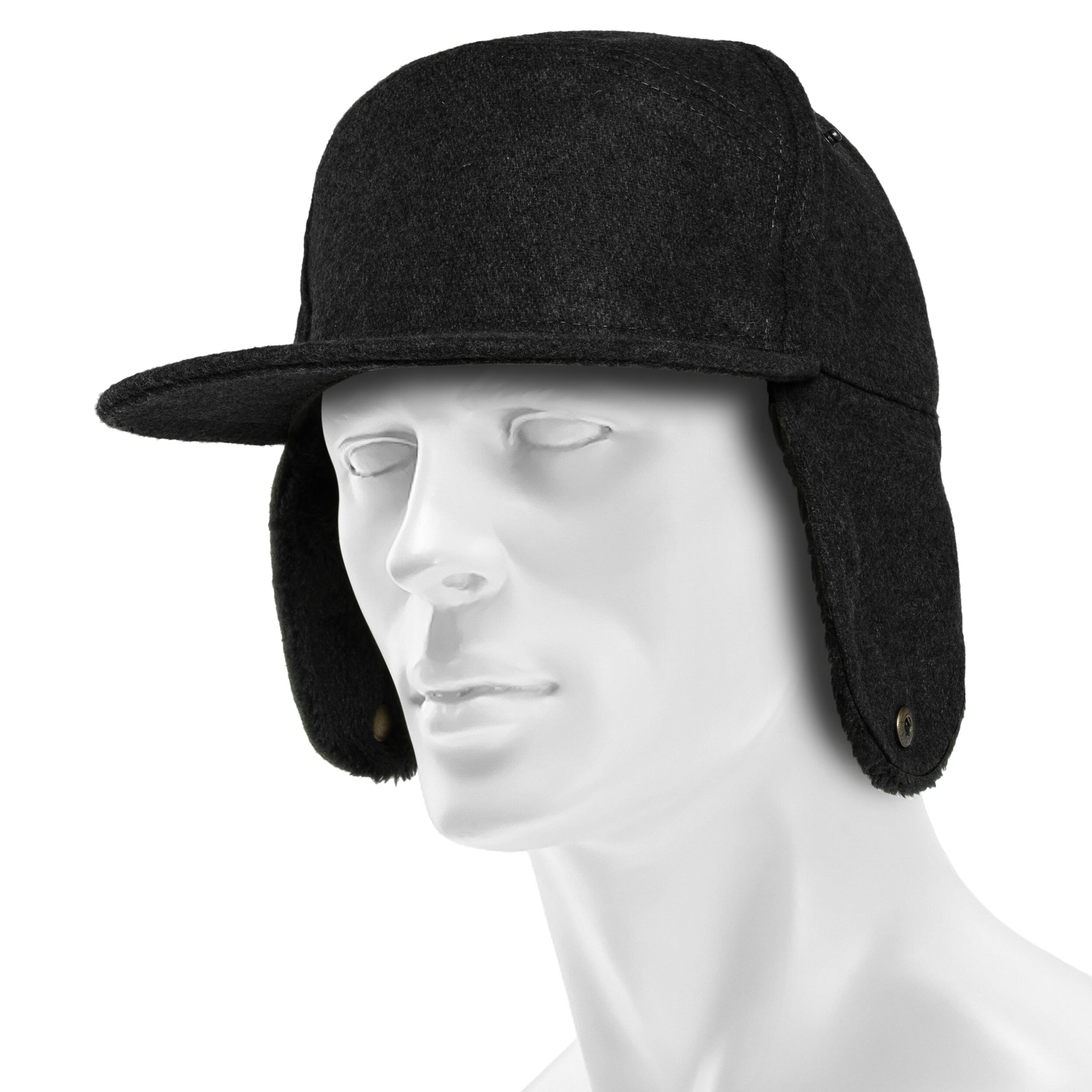 Brandit Lumberjack Winter Cap - Black