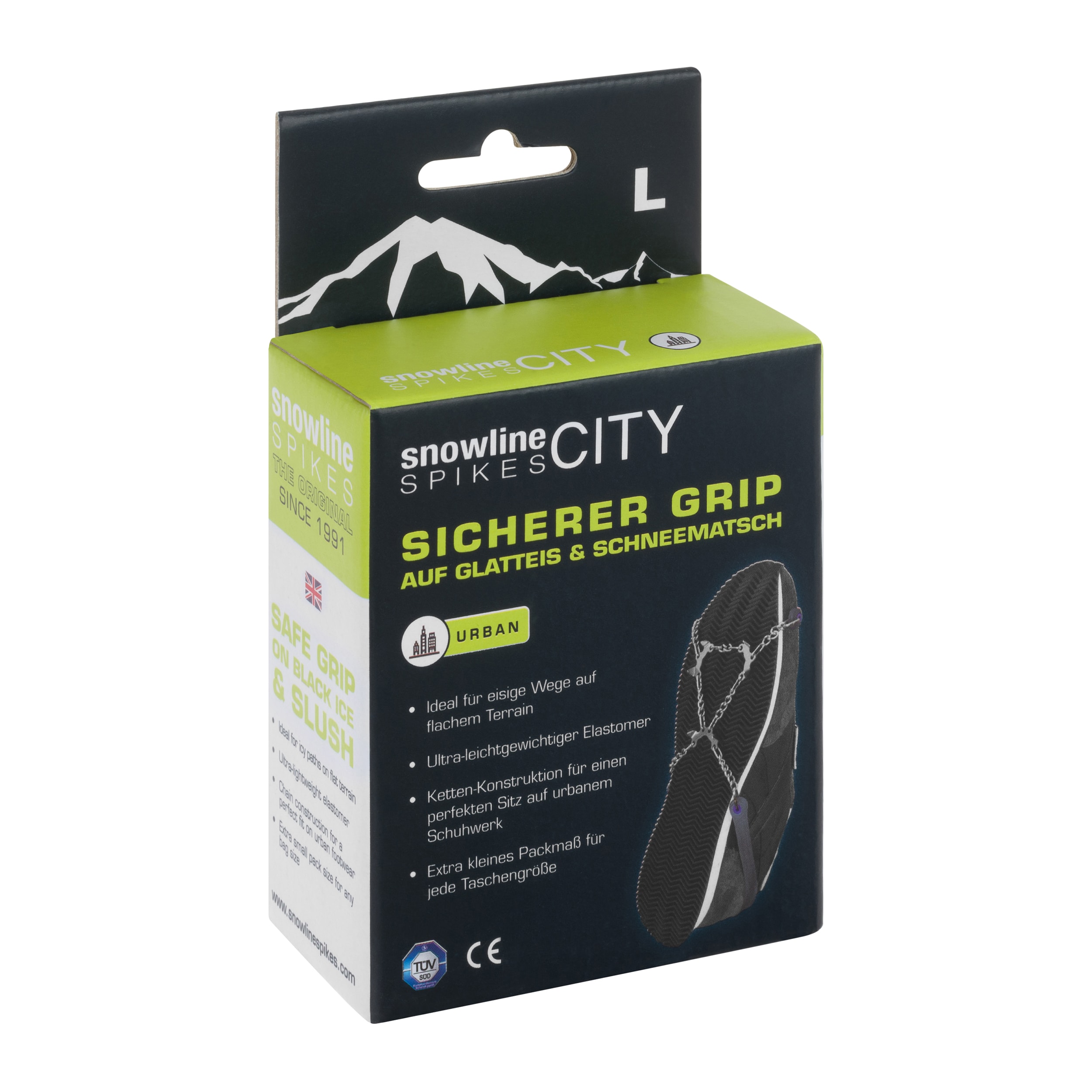 Snowline City Shoe Crampons - Navy