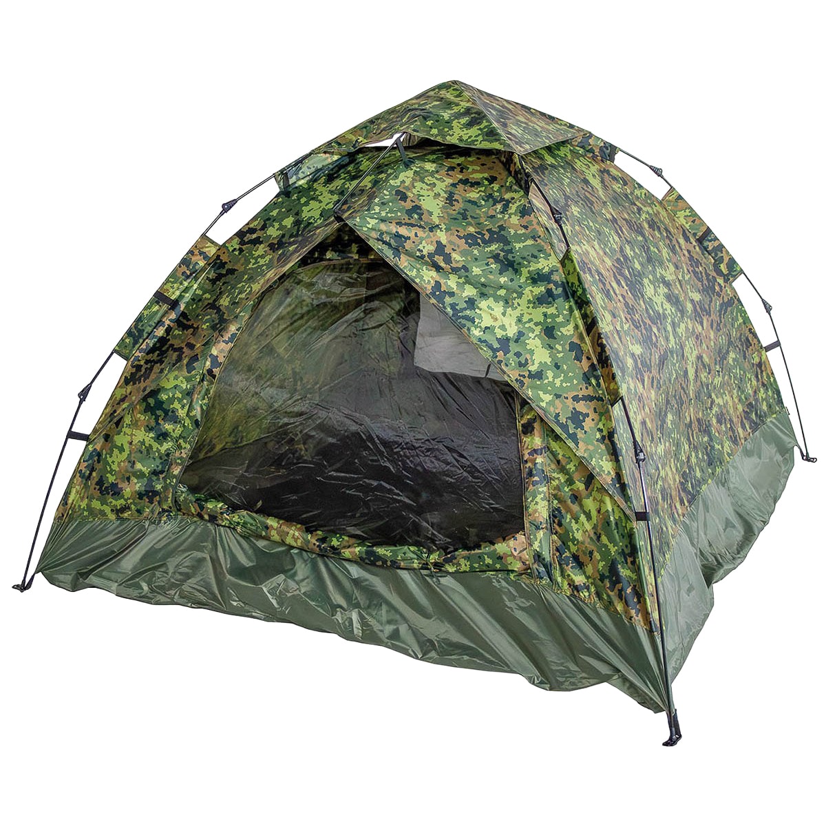 MFH Quick Up Monodom 3-person tent - M05 Woodland