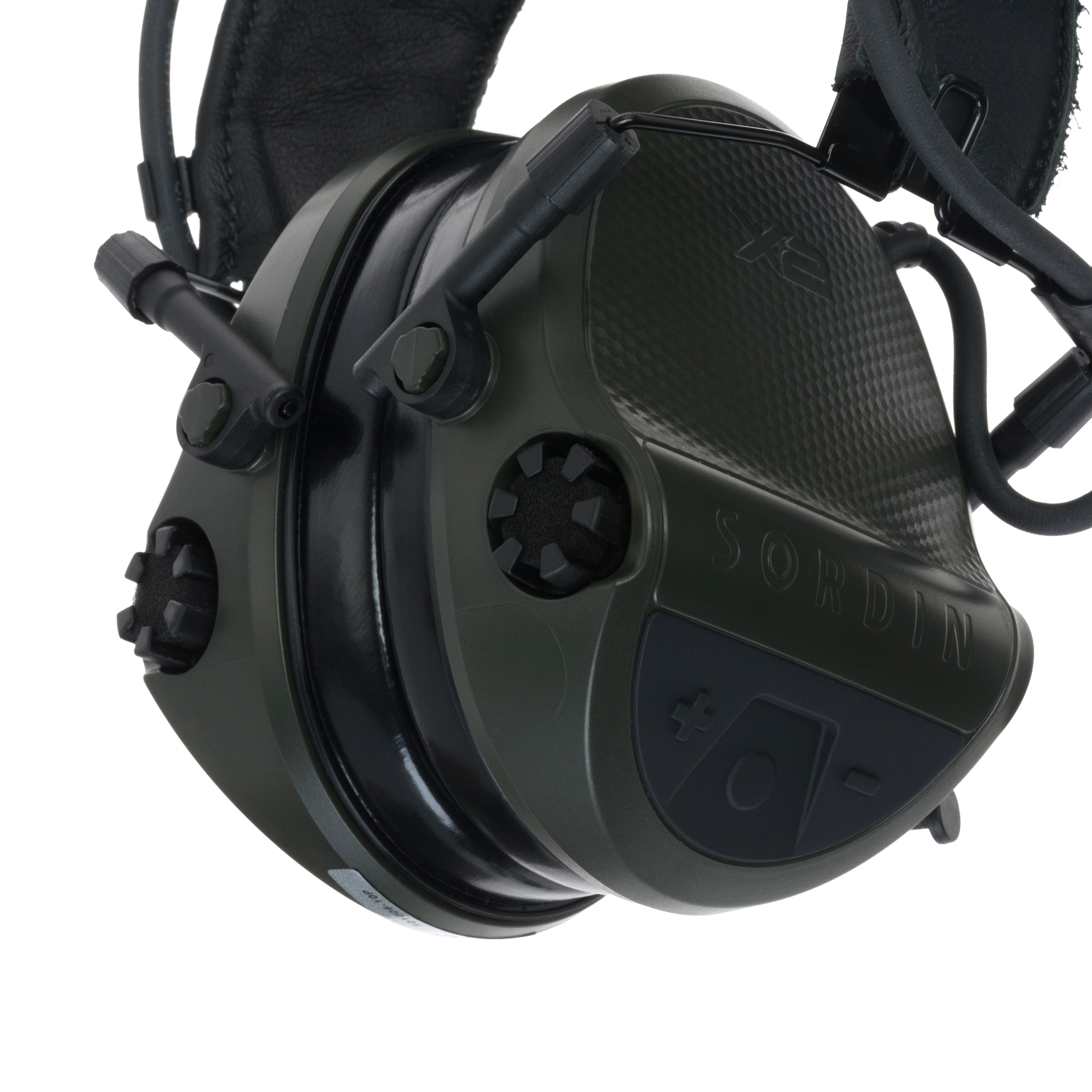 Sordin Supreme X2 Memoryfoam Headband Active Hearing Protectors - Green