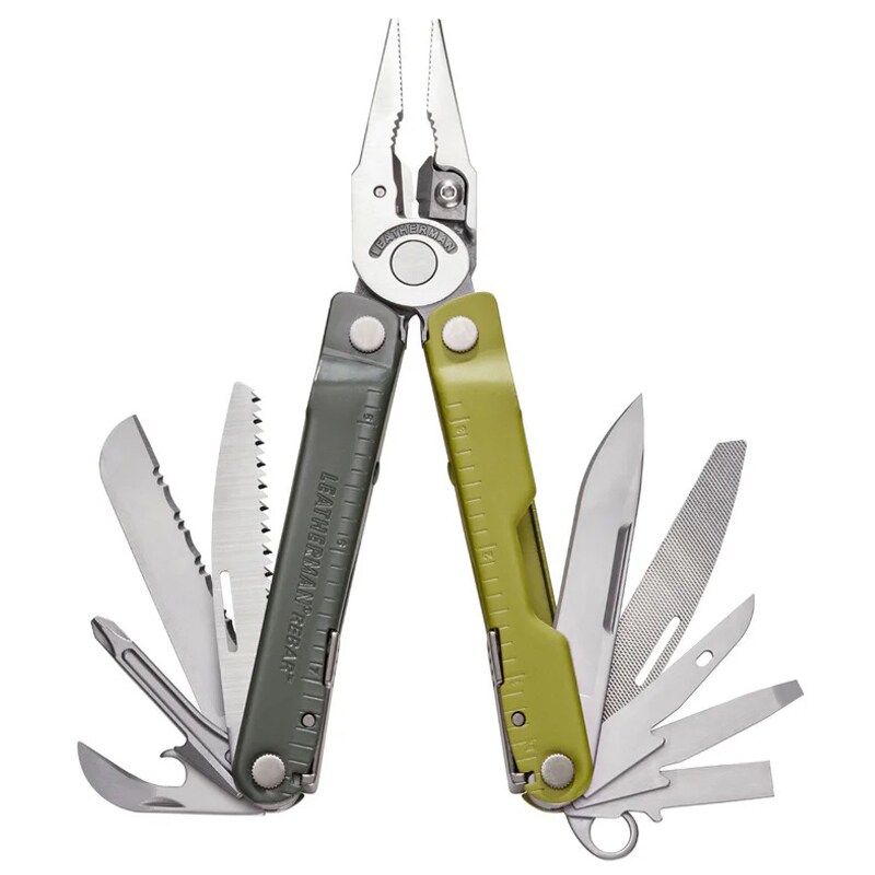 Leatherman Rebar Mossy Slate Multitool with Pouch