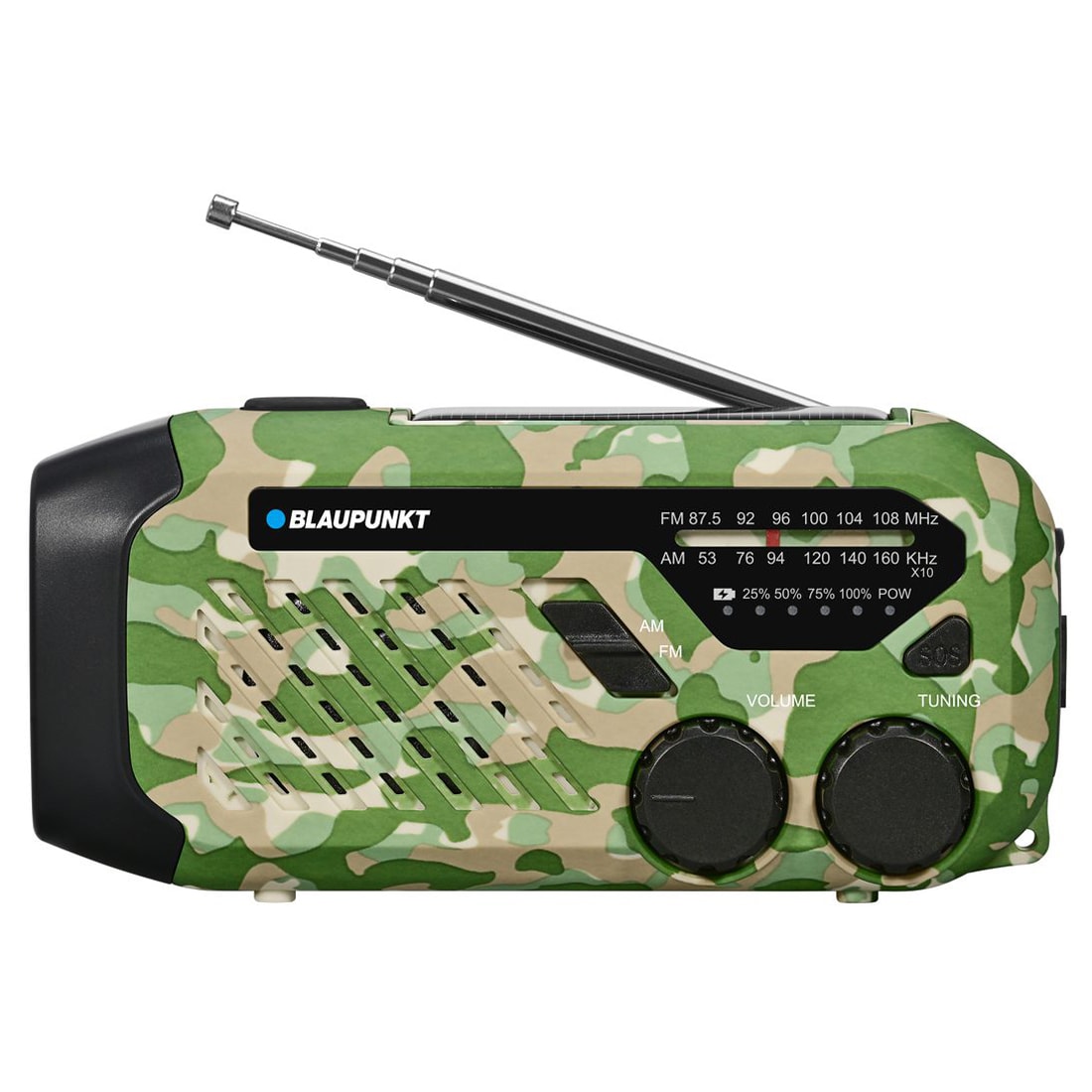 Blaupunkt ER10 Emergency Radio - Green