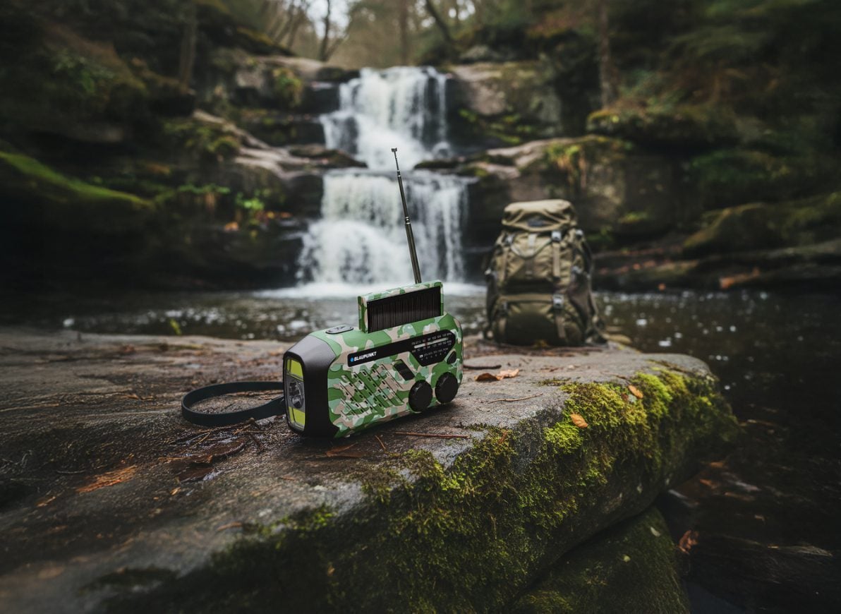 Blaupunkt ER10 Emergency Radio - Green