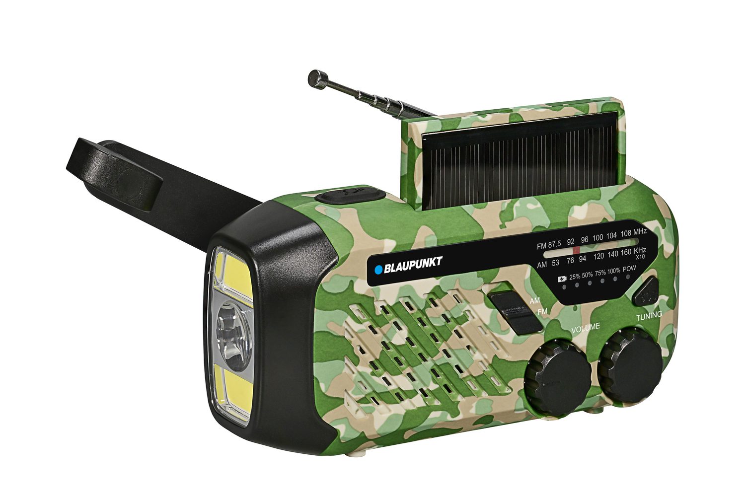 Blaupunkt ER10 Emergency Radio - Green
