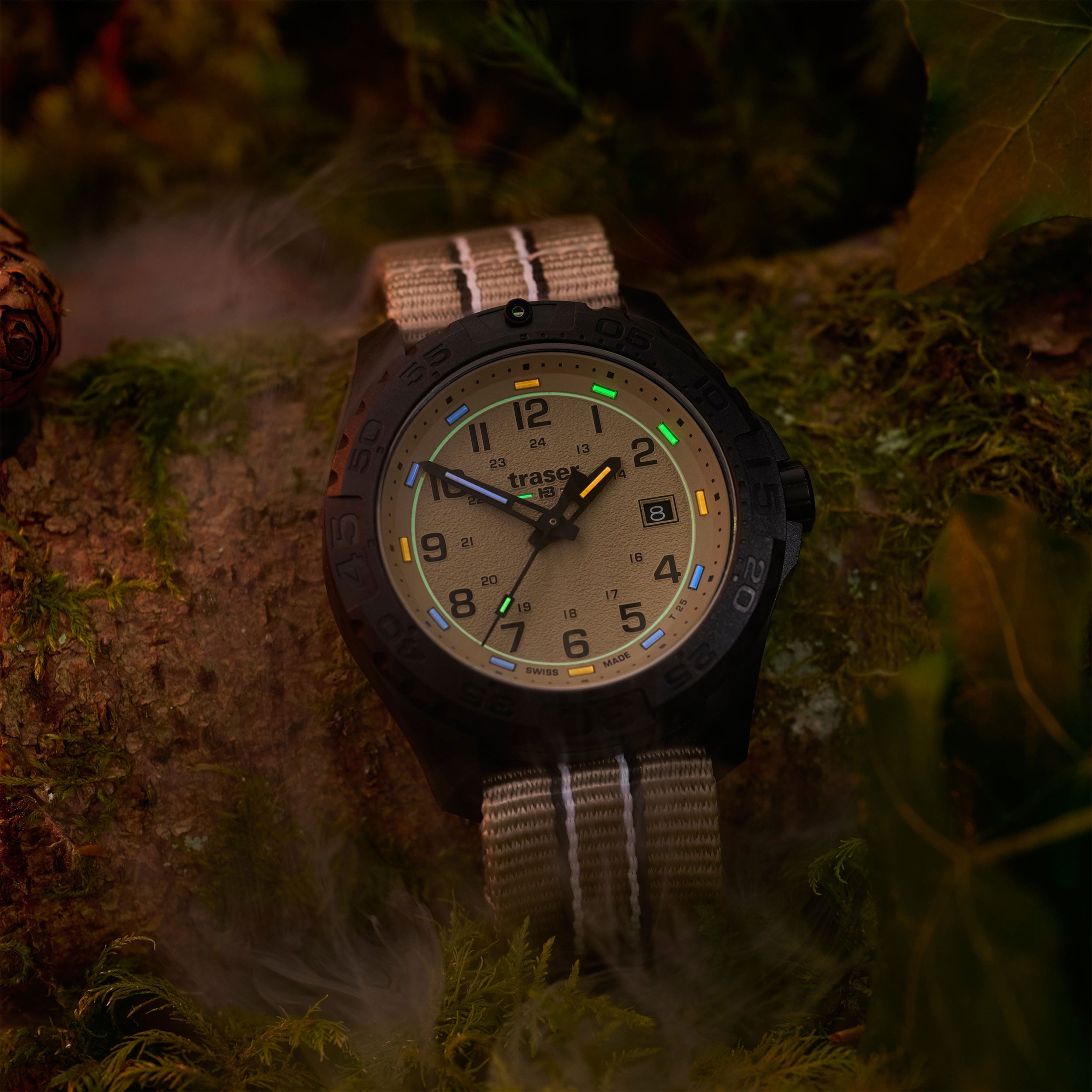 Traser P96 Outdoor Pioneer TS Watch - Sand/Sand
