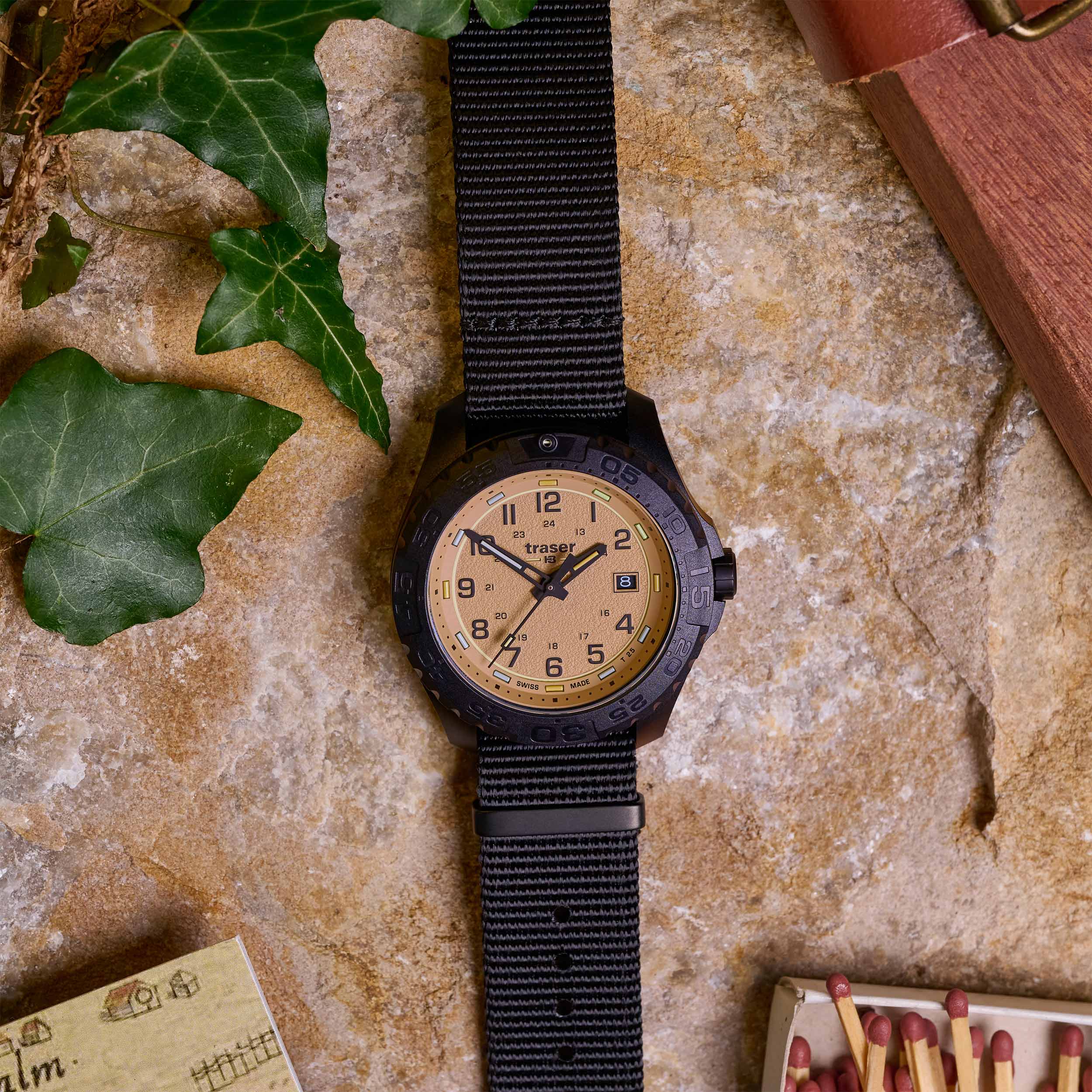 Traser P96 Outdoor Pioneer TS Watch - Sand
