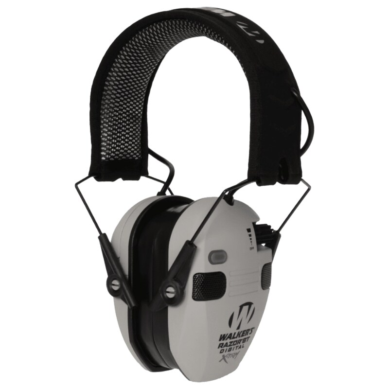 Walker's Razor Digital X-TRM Bluetooth Active Hearing Protectors - Grey