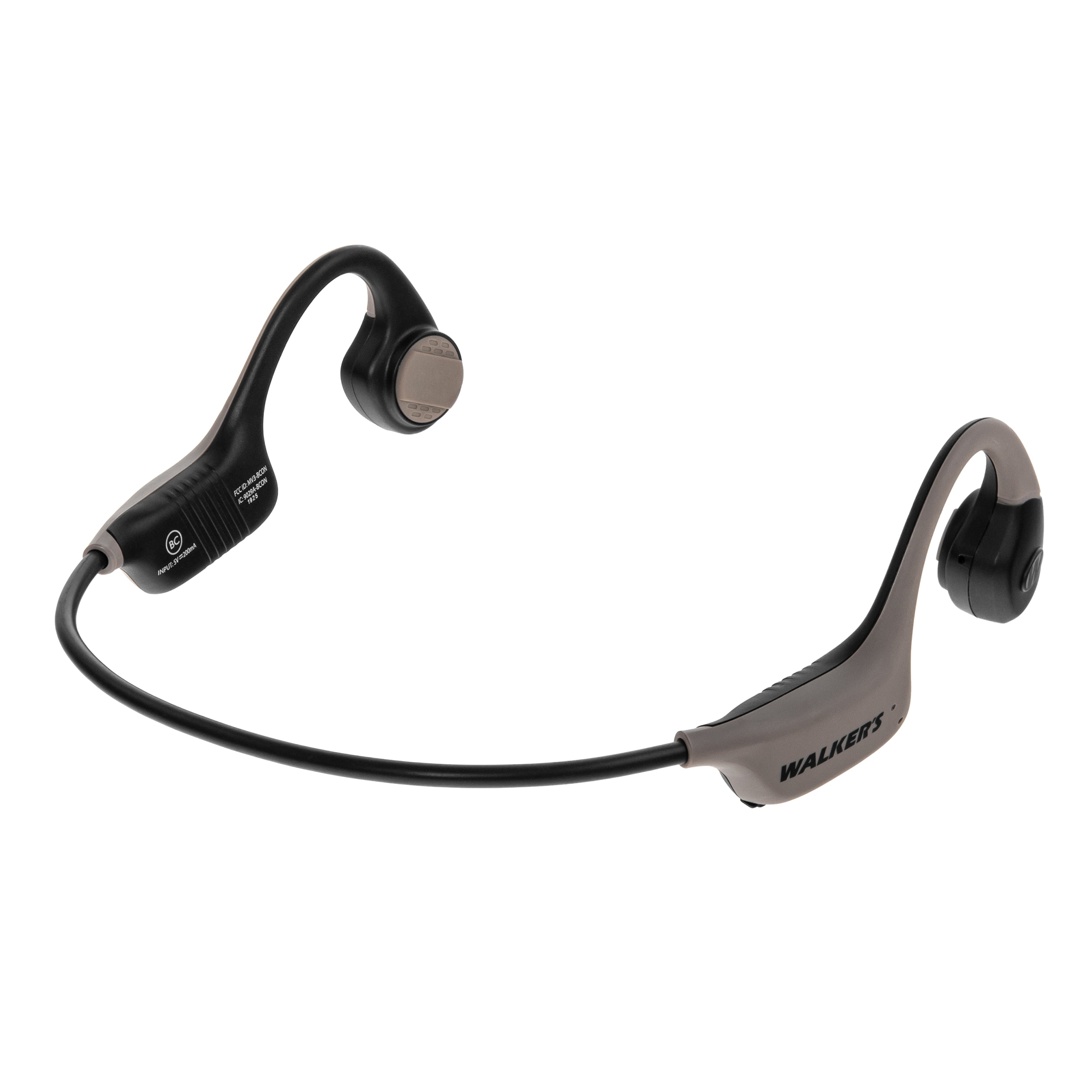 Walker's Raptor Bone Conduction Earbuds Active Hearing Protectors - Tan