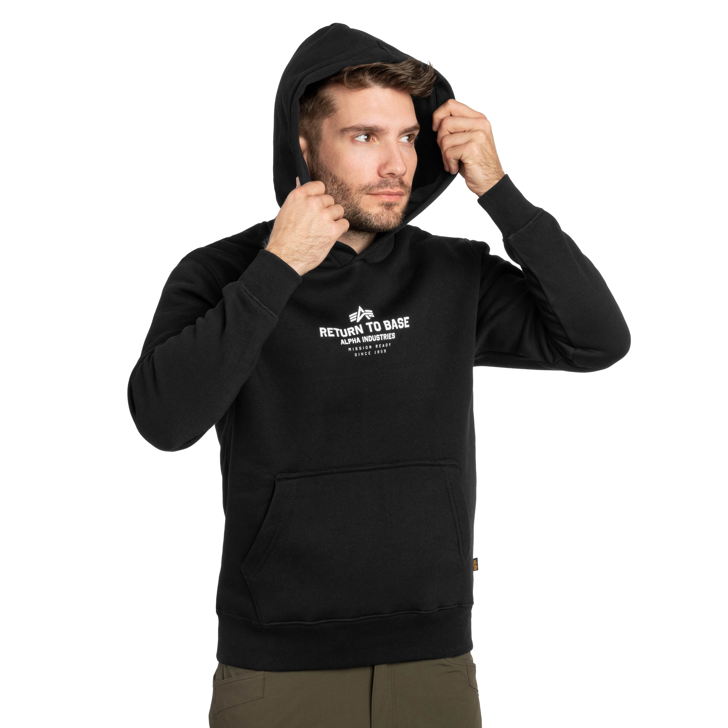 Alpha Industries Return To Base Sweatshirt - Black