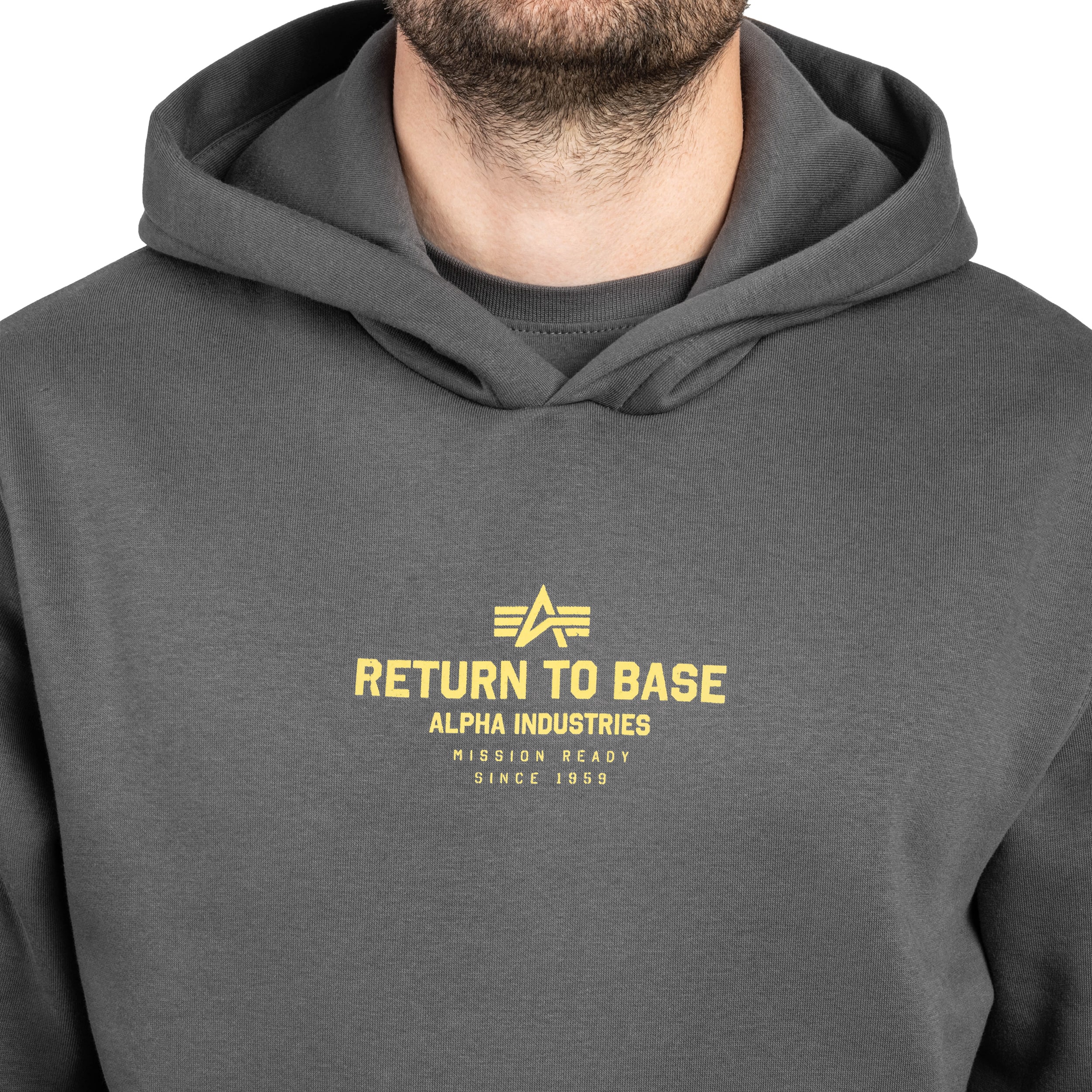 Alpha Industries Return To Base Sweatshirt - Vintage Grey