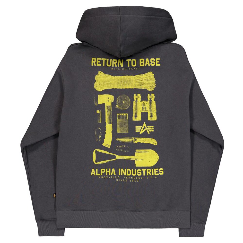 Alpha Industries Return To Base Sweatshirt - Vintage Grey