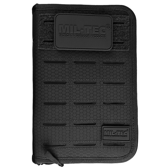 Mil-Tec Hextac Tactical Small Notebook - Black