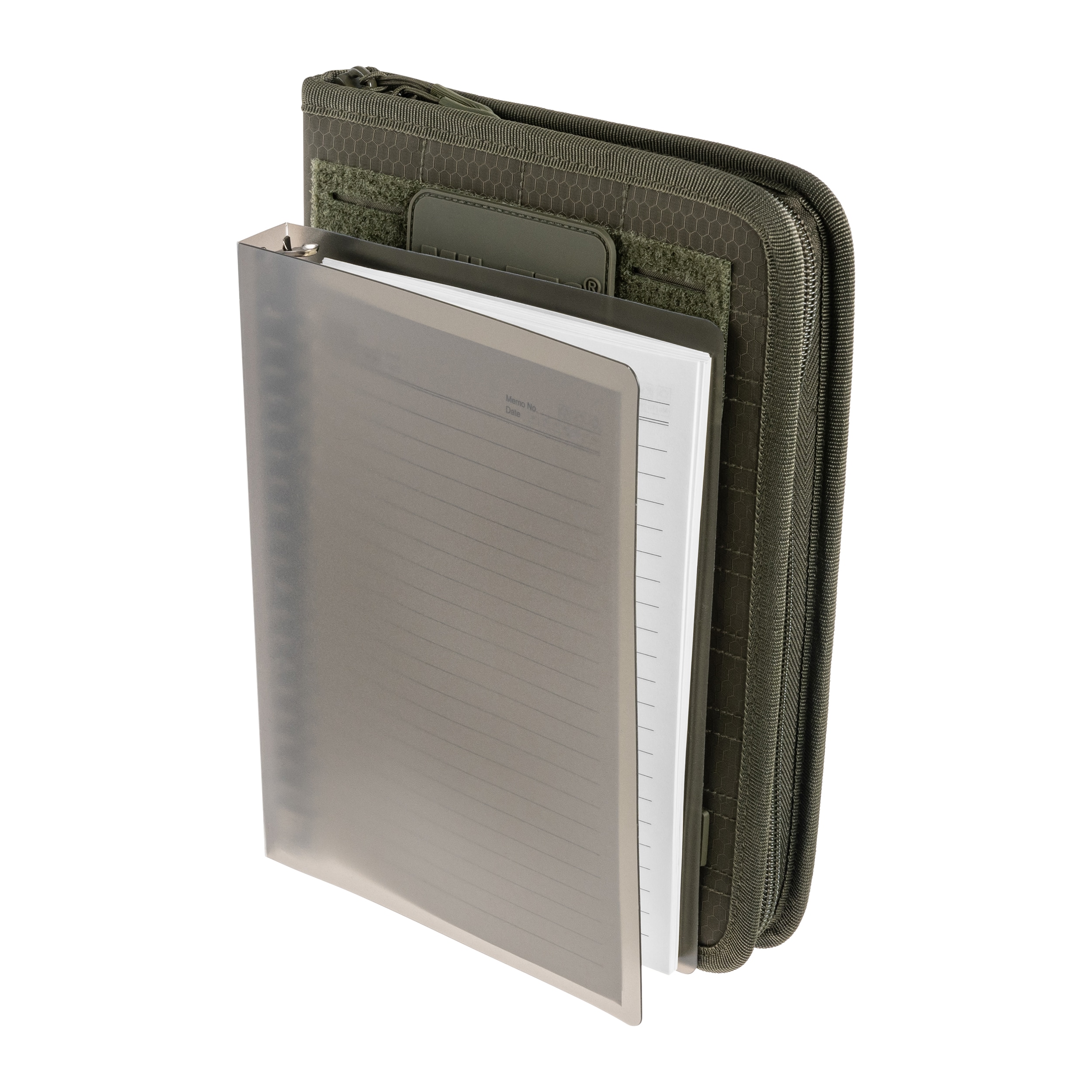 Mil-Tec Hextac Tactical Medium Notebook - Olive