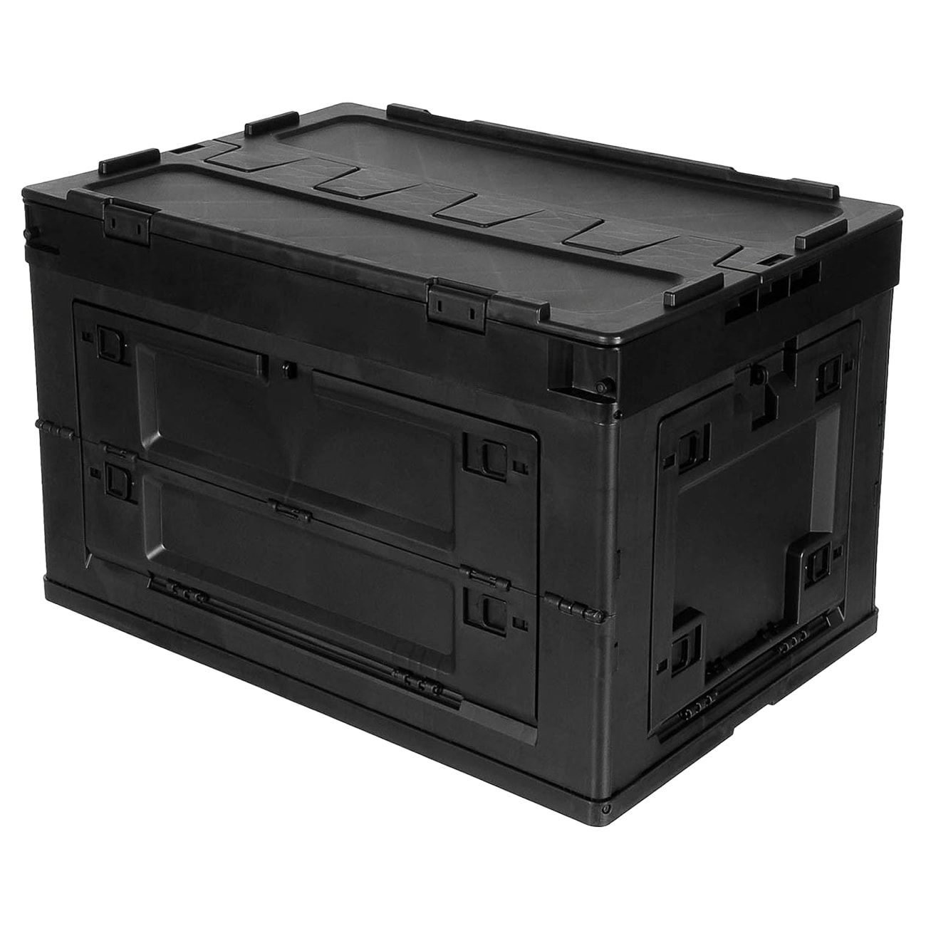 MFH Folding Transport Box 60 l - Black