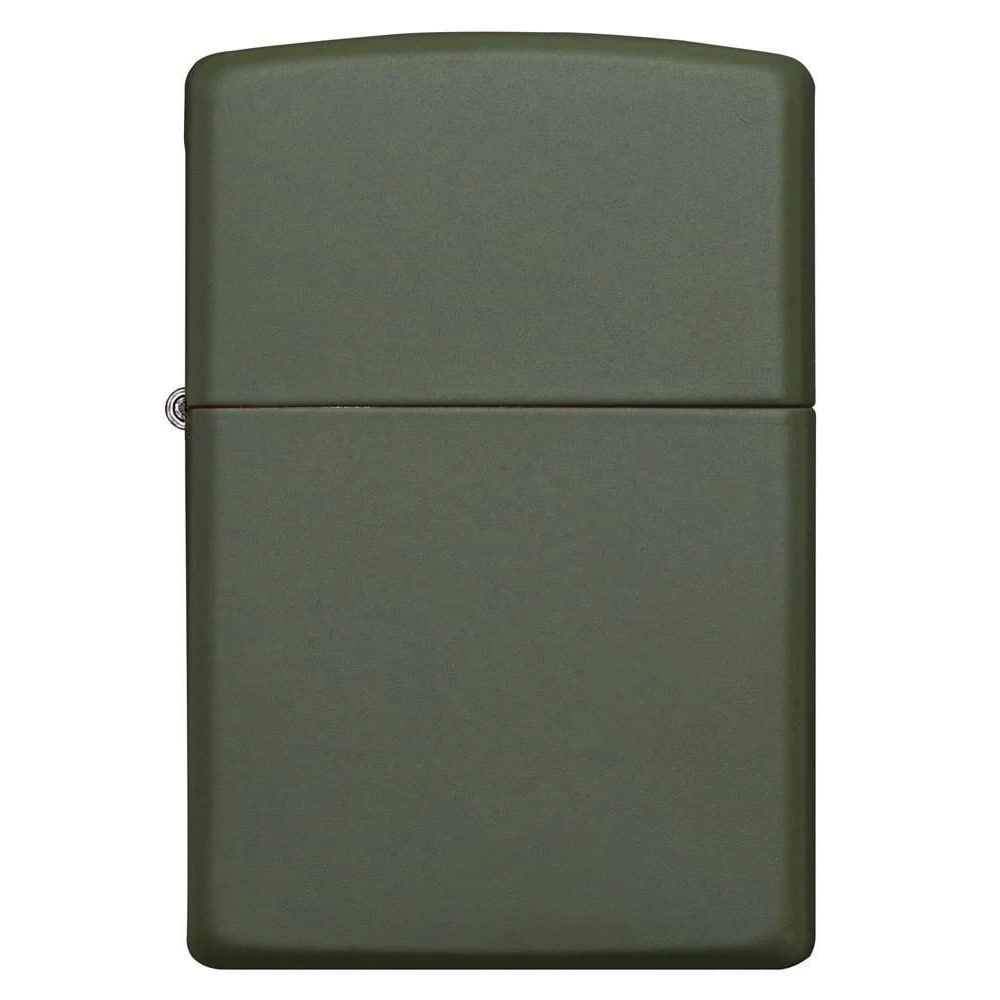 Zippo Gasoline Lighter - Green Matte
