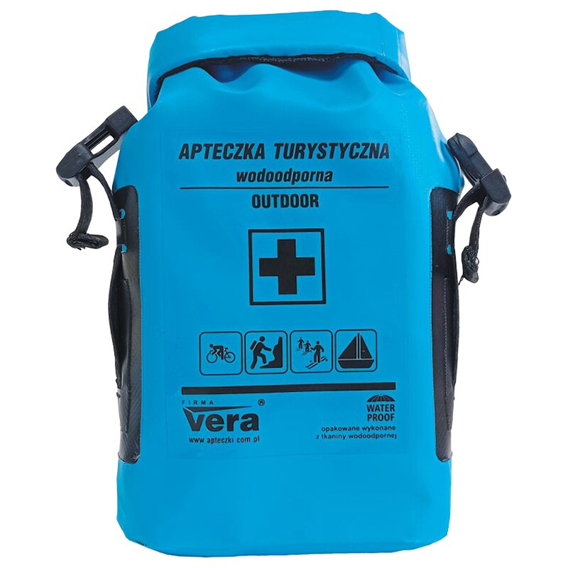 Vera Waterproof Travel First Aid Kit - Blue